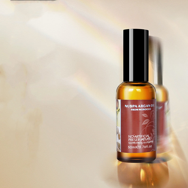 30ml Moroccan Argan Oil Hair Treatment - Sulfate-Free, Nourishing & Softening Hair Conditioner for Dry & Damaged Hair - Perfect for Daily Use & Post-Perm Care