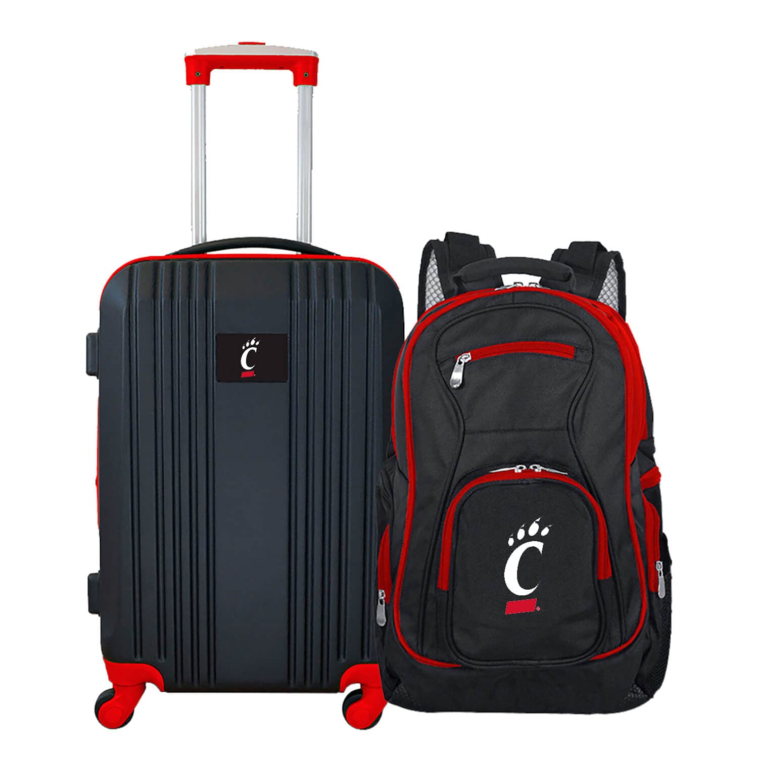 Denco University of Cincinnati Bearcats 2-Piece Luggage Set - 21