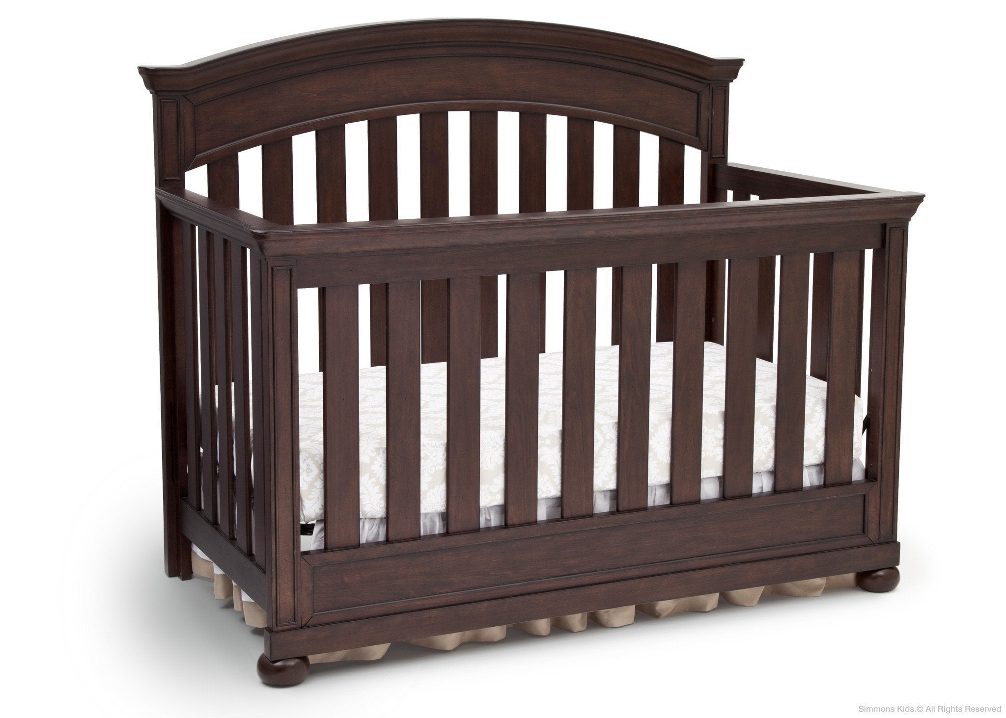 Castille Crib 'N' More - Convertible Baby Crib with 3-in-1 Design for Nursery, Toddler Bed & Daybed - Perfect for Newborns to Kids | Safe & Stylish Nursery Furniture for Modern Homes