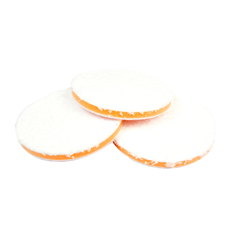 5.5 Inch Microfiber Buffing & Polishing Pads - 3 Pack for Car Detailing, Paint Correction & Wax Application - Perfect for Auto Enthusiasts & Professional Detailers