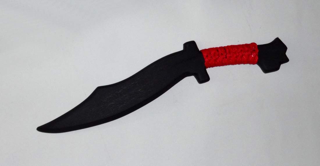 FMA Training Ginunting Sword - Polypropylene Replica Practice Knife for Filipino Martial Arts | Philippines Red Set for Kali, Eskrima & Self-Defense Training