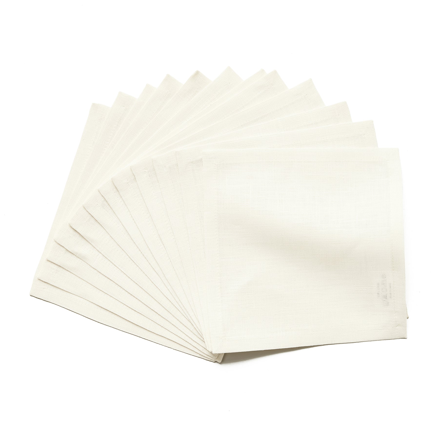 Premium Fete Cocktail Napkins - Set of 12 Elegant Party Napkins for Weddings, Cocktail Parties & Special Events