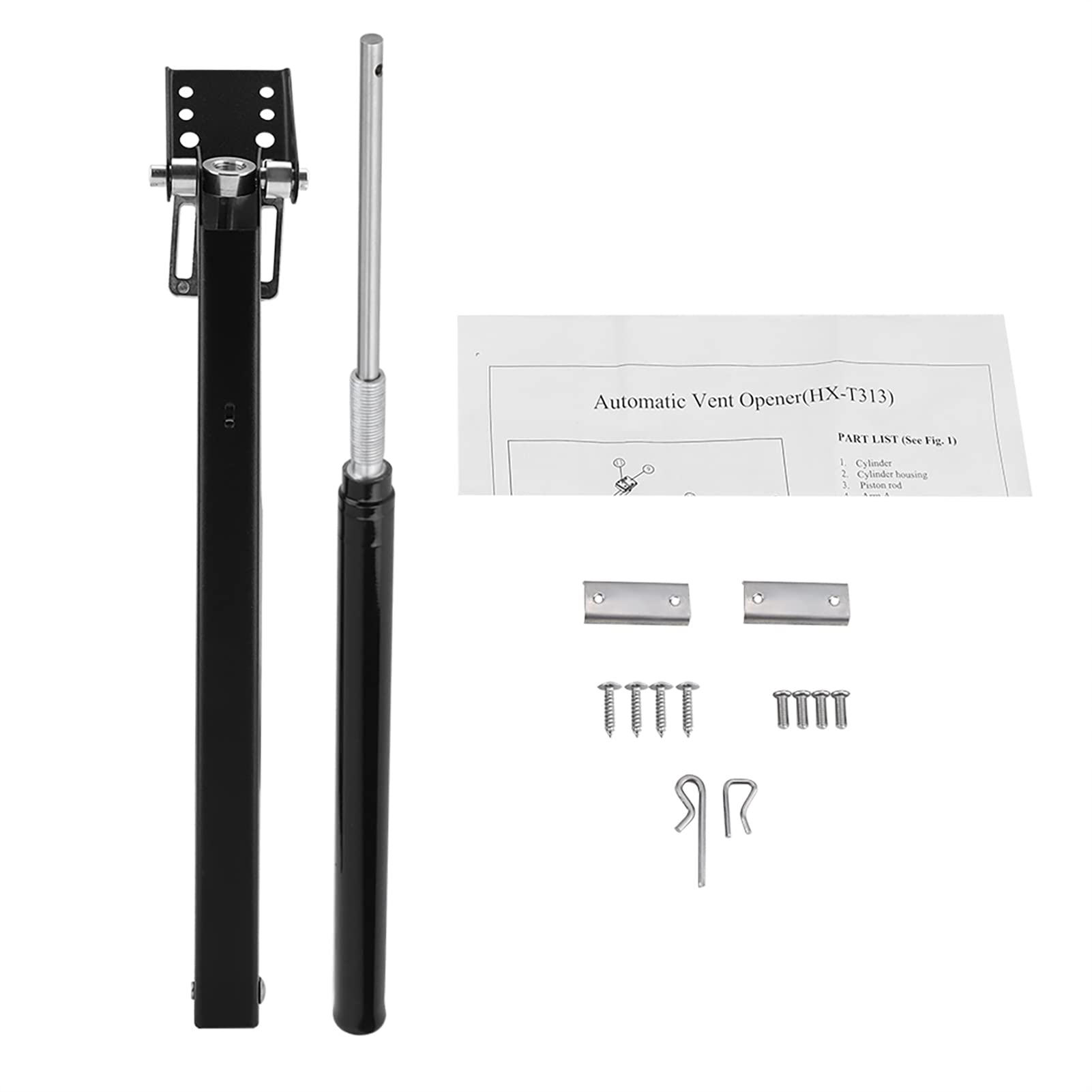 Tefola Solar Heat Sensitive Automatic Greenhouse Window Vent Opener - Auto Roof Vent for Greenhouses, Gardens & Plant Protection (Perfect for Temperature Control in Small to Medium Greenhouses)
