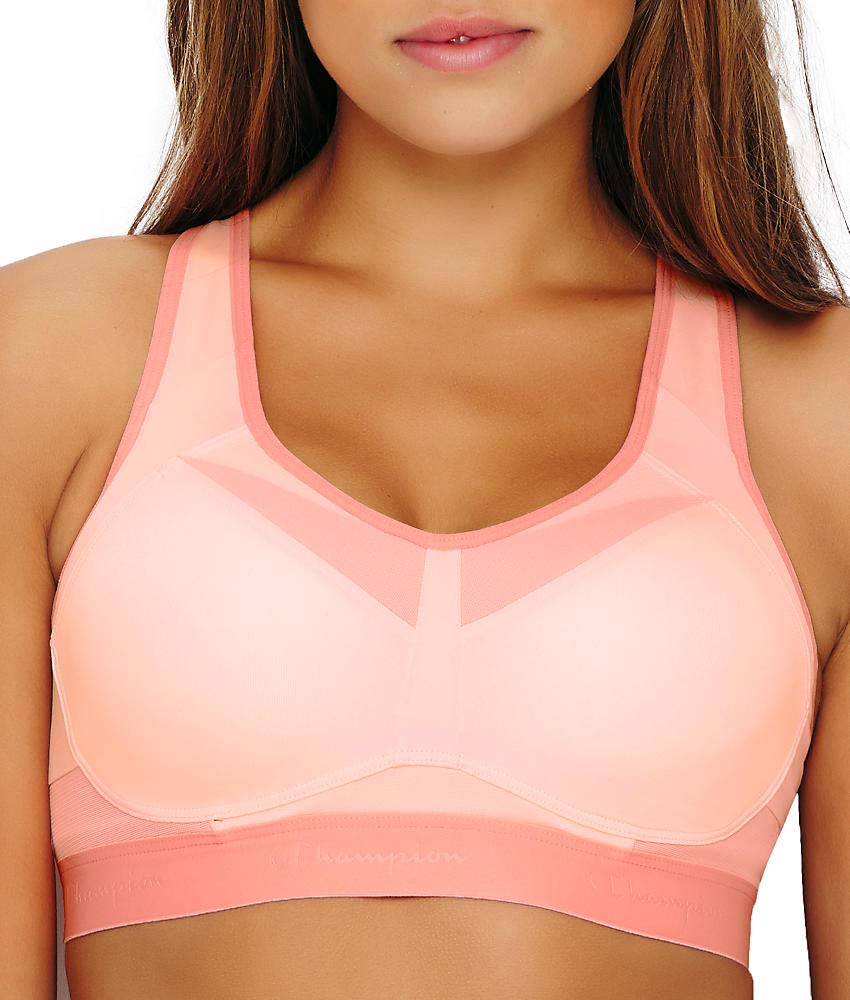 Champion Women's Padded Sports Bra - Comfortable Support for Running, Yoga & Gym Workouts | Moisture-Wicking Activewear for High-Impact Workouts