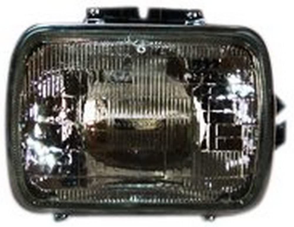 TYC Right Headlight Assembly Replacement for 1984-1996 Jeep Cherokee - Perfect for Night Driving & Off-Road Adventures