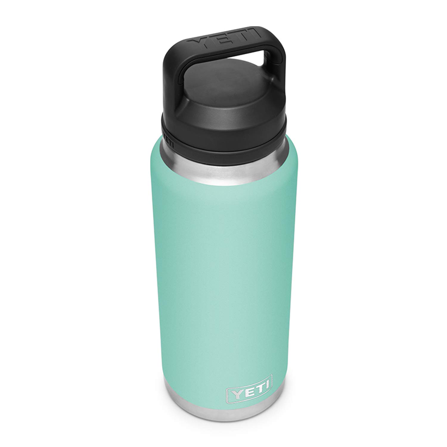 YETI Rambler 36 oz Stainless Steel Vacuum Insulated Water Bottle with Chug Cap - Seafoam Green | Leakproof & Sweatproof | Perfect for Hiking, Camping & Outdoor Adventures