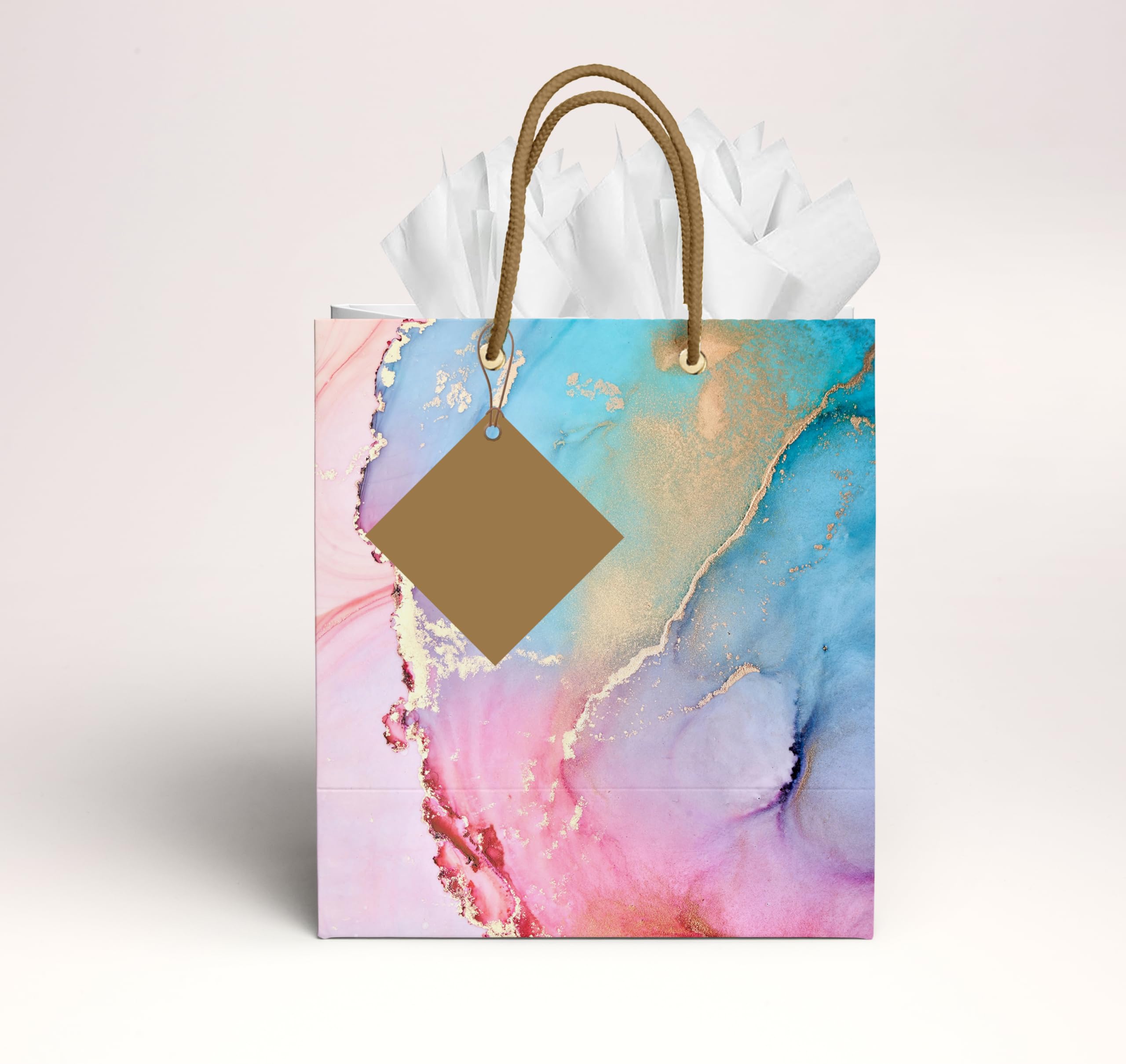 Sainet™ Gift Bags with Thank You Card - Pack of 5 for Party Favors