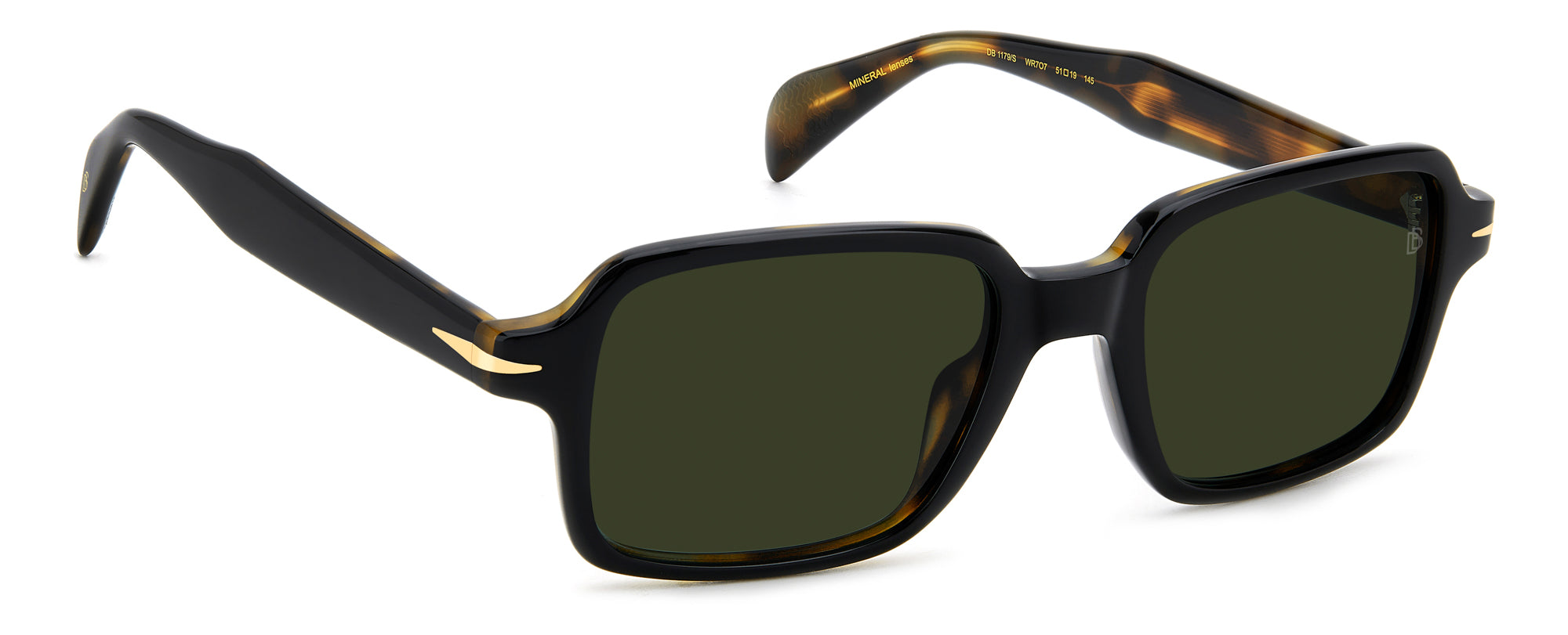 David Beckham DB1179/S Men's Sunglasses - Polarized UV Protection Aviator Style for Outdoor Sports & Driving