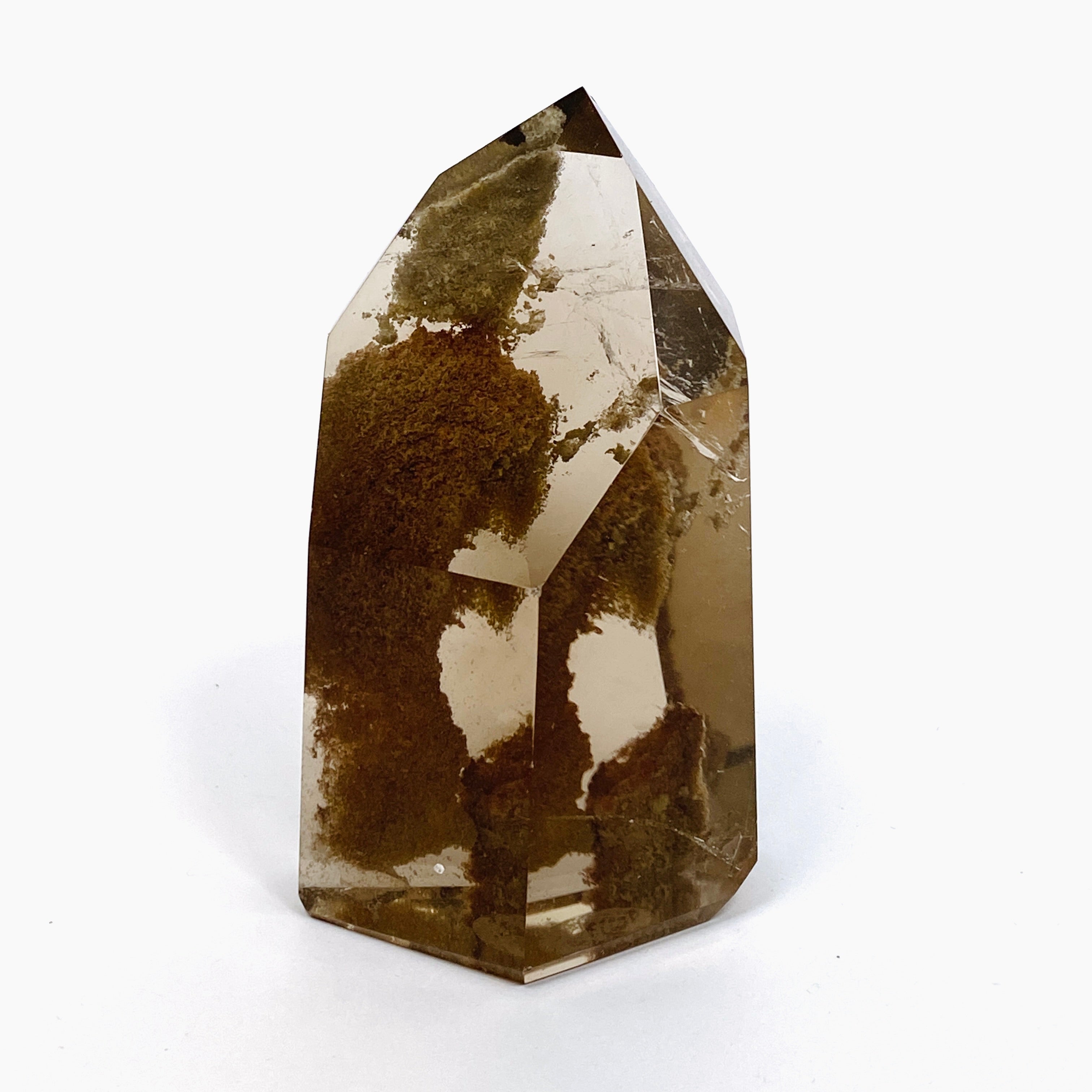 Smokey Inclusion Quartz Generator IQG 01 - Premium Crystal Healing Tool for Meditation, Energy Cleansing & Spiritual Growth - Perfect for Reiki, Yoga & Home Decor