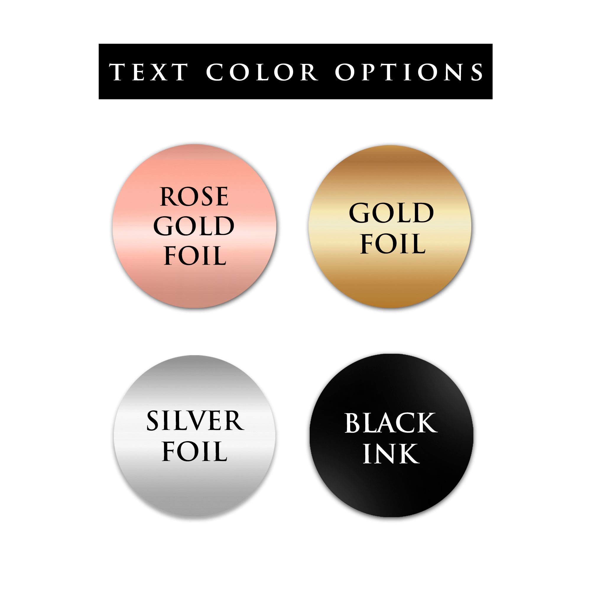 Personalized Gold Foil Wedding Favor Stickers - Elegant Thank You Labels for Wedding Party Favors & Invitations | Perfect for Bridal Showers, Anniversary Gifts & Special Events