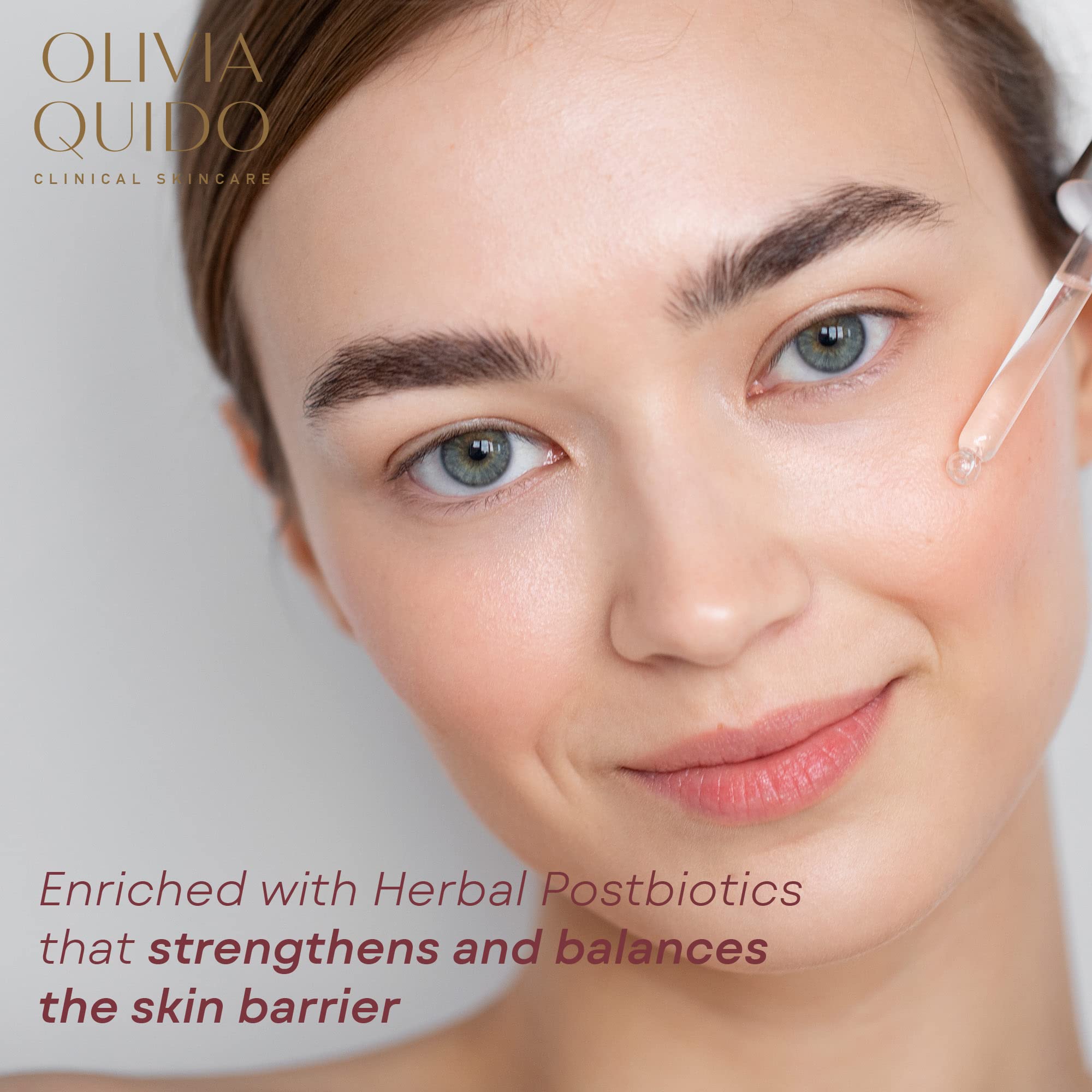 OLIVIA QUIDO Clinical Skin Care Beauty Oil with Bakuchiol, Marula & Rose Hip Oil - Brightening, Repairing & Anti-Aging Serum | Nourishing Hydrating Facial Oil for Acne Prevention | Perfect for Night Routine & Dry Skin Care