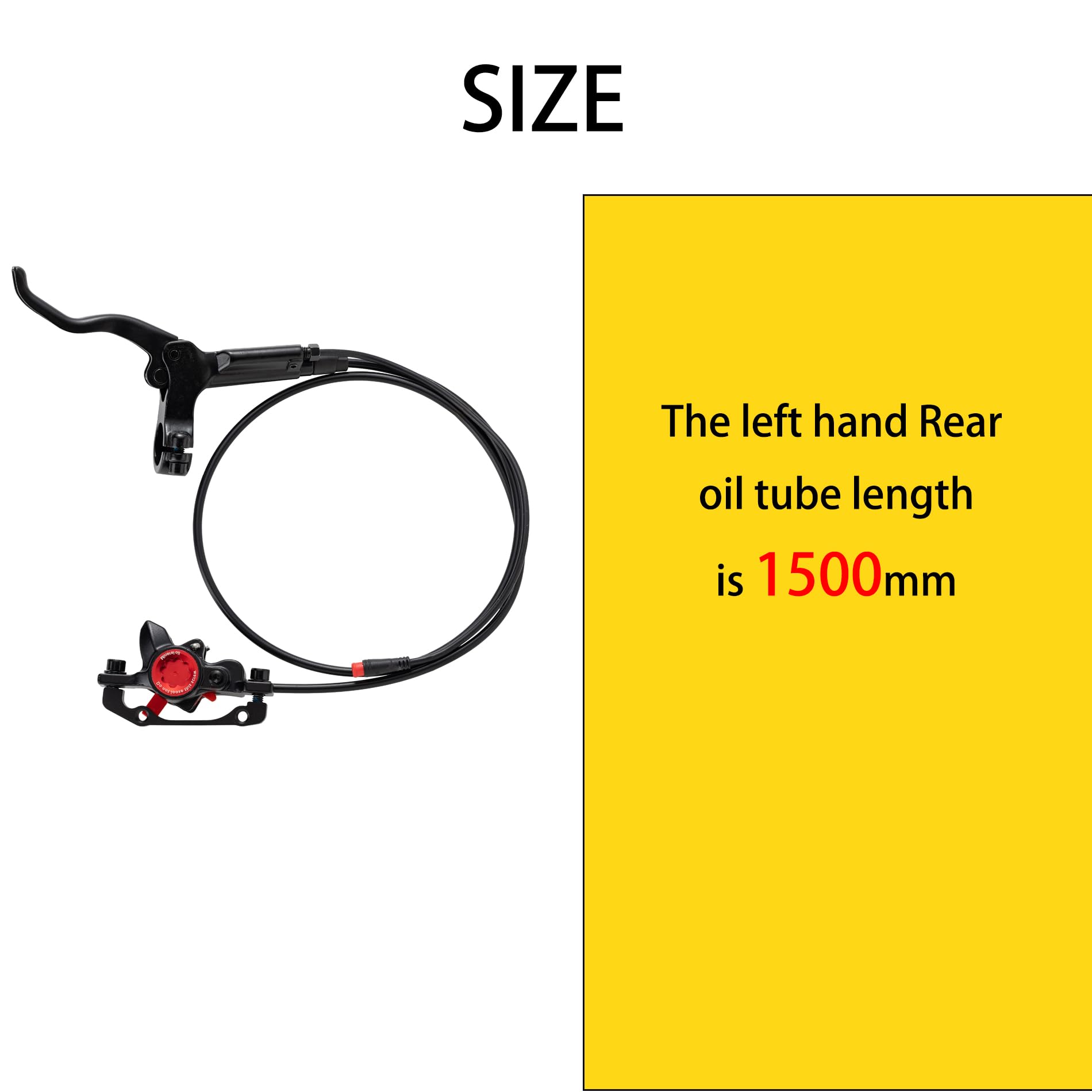 Premium Ebike Hydraulic Brake Cut Off Switch - 2-Pin Power Off Brake Sensor for Electric Bikes, Scooters & Motorcycles - Perfect for Commuting, Off-Road & Urban Riding Safety