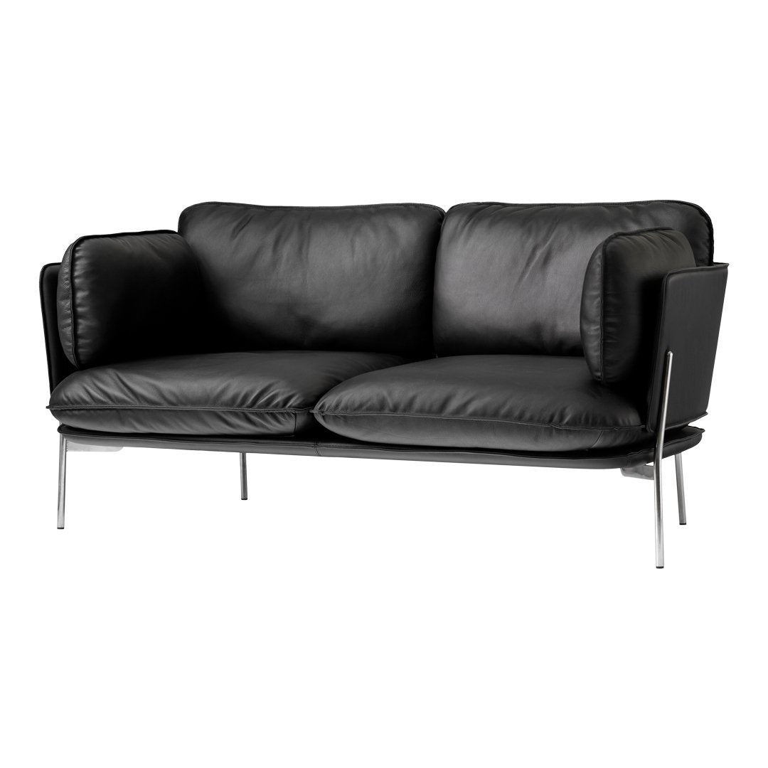 Cloud LN2 2-Seater Sofa - Modern Comfort for Living Room, Lounge & Small Spaces - Soft Fabric Upholstery & Sturdy Frame - Perfect for Apartments, Dorms & Cozy Homes