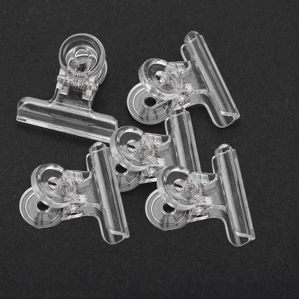 5-Piece C Curve Nail Extension Clips - Multi-Functional Plastic Nail Art Accessories & DIY Manicure Tools for Professional & Home Nail Care (White) | Perfect for Salon, Spa, At-Home Nail Art & Gel/ Acrylic Application