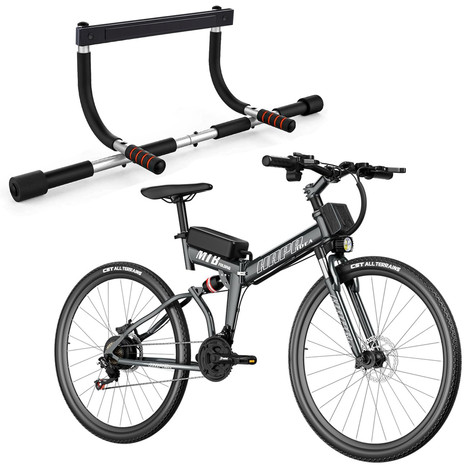 Foldable Electric Bike for Adults - 500W Motor, 20