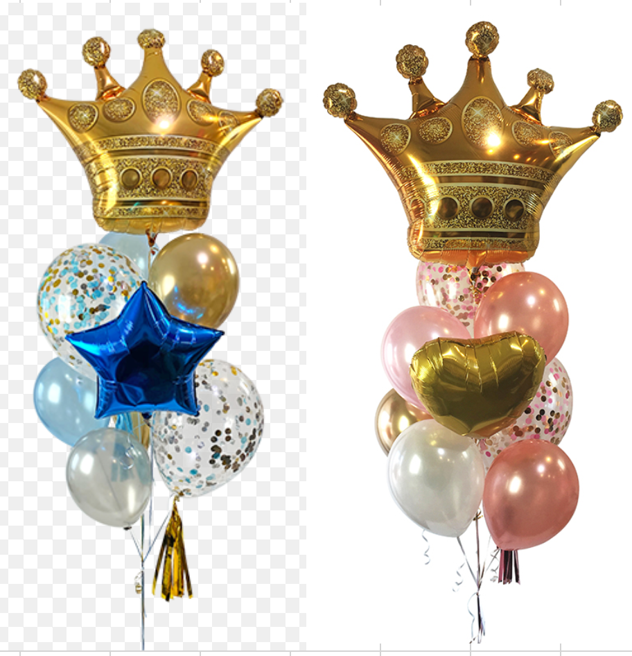 Royal Princess Bouquet with Crown - Elegant Floral Arrangement for Weddings, Prom, and Special Events