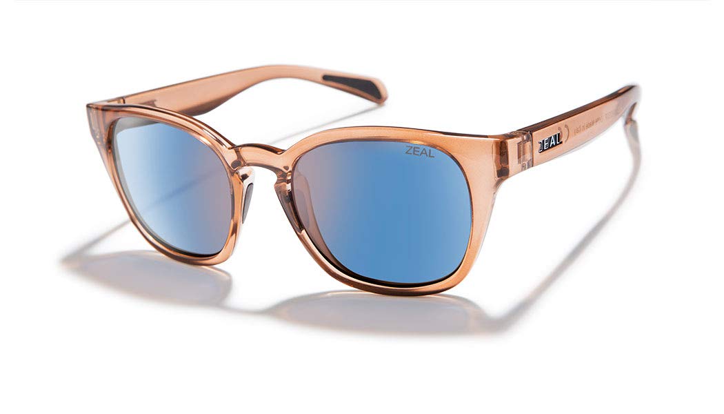 Zeal Optics Windsor Polarized Sunglasses for Men & Women - Eco-Friendly Plant-Based Frame - UV Protection for Outdoor Activities, Driving & Beach
