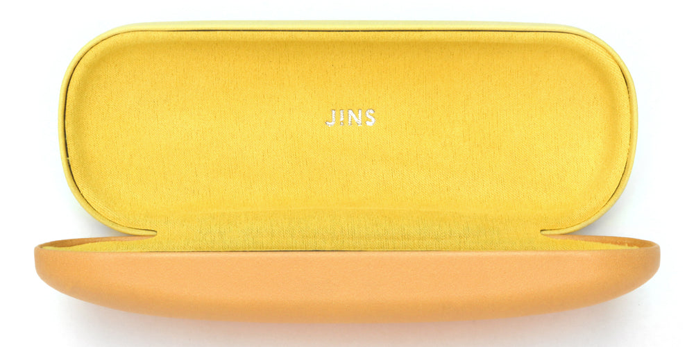 JINS x Disney Collection Hard Eyeglass Case (Winnie the Pooh Design) - Durable Protective Eyewear Storage for Travel & Daily Use
