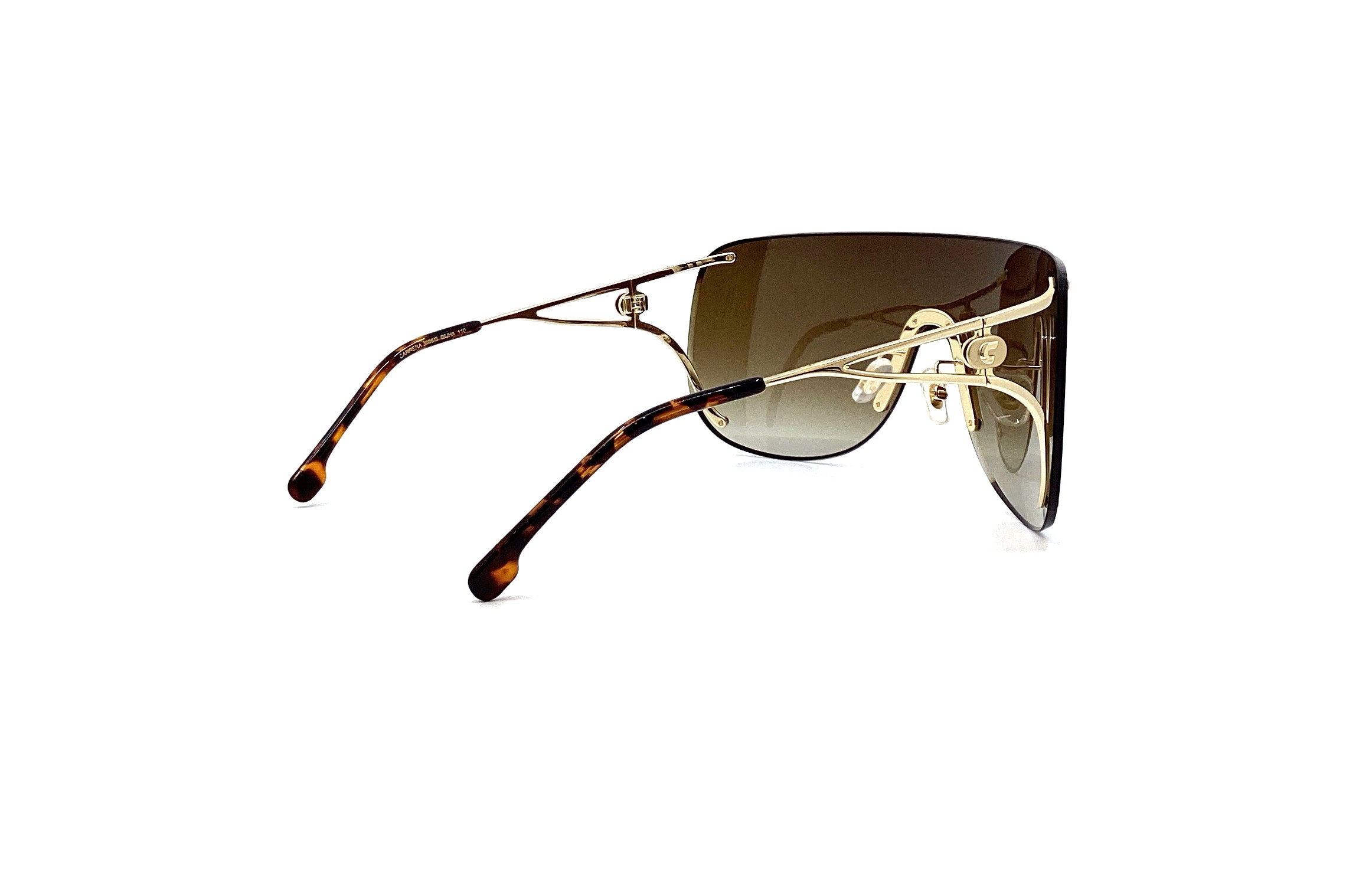 Carrera 3006/S Sunglasses - Brown Shaded Polarized UV Protection Aviator Style for Men & Women | Perfect for Driving, Outdoor Sports & Fashion Accessories