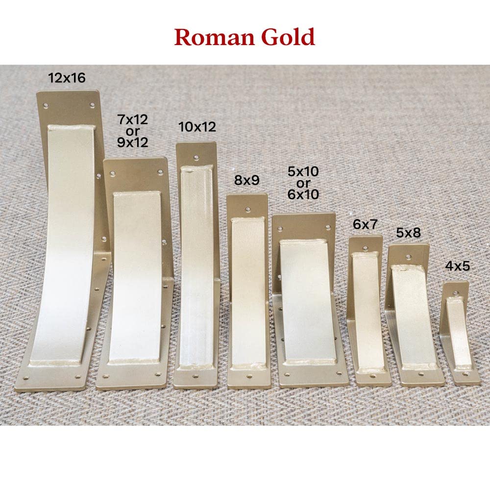 Heavy Duty Steel Shelf Brackets (2 Pack) - 5
