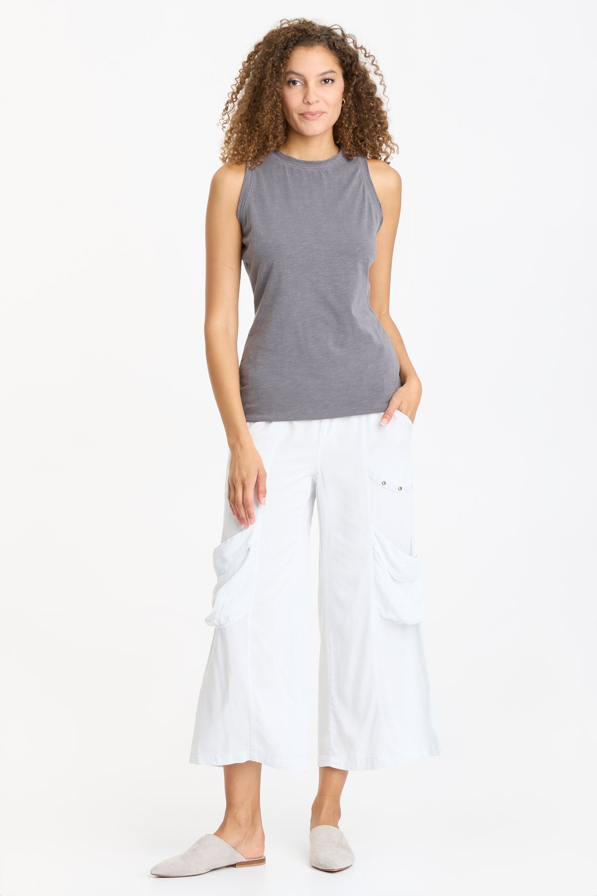 Tasha Tank Top - Stylish Women's Graphic Tee with Unique Nebulous Pigment Design | Perfect for Casual Wear, Summer Outfits & Everyday Fashion