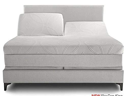 Premium 100% Cotton Split-Top Queen Size Sheet Set - 300 Thread Count Sateen Weave, Sky Blue, 21