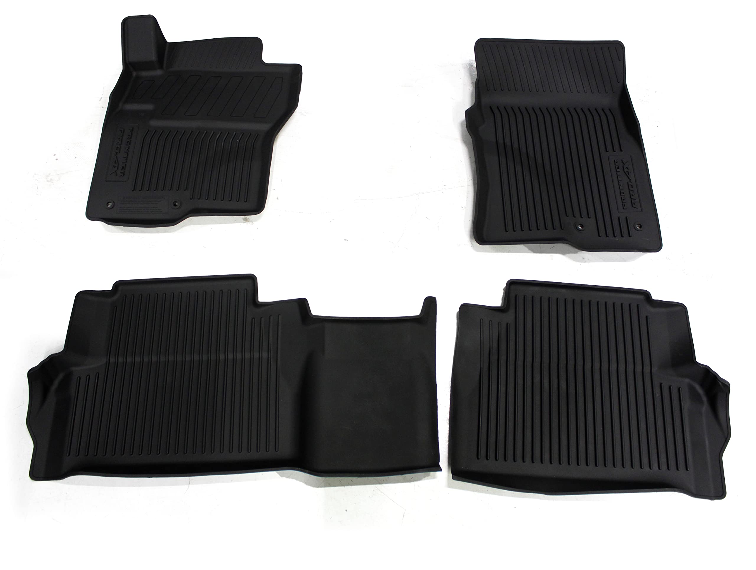 2022-2023 Nissan Frontier Custom Fit High Wall Floor Mats - Premium All-Weather Protection for Crew Cab & PRO-4X Models | Perfect for Off-Roading, Daily Commutes & Extreme Weather Conditions