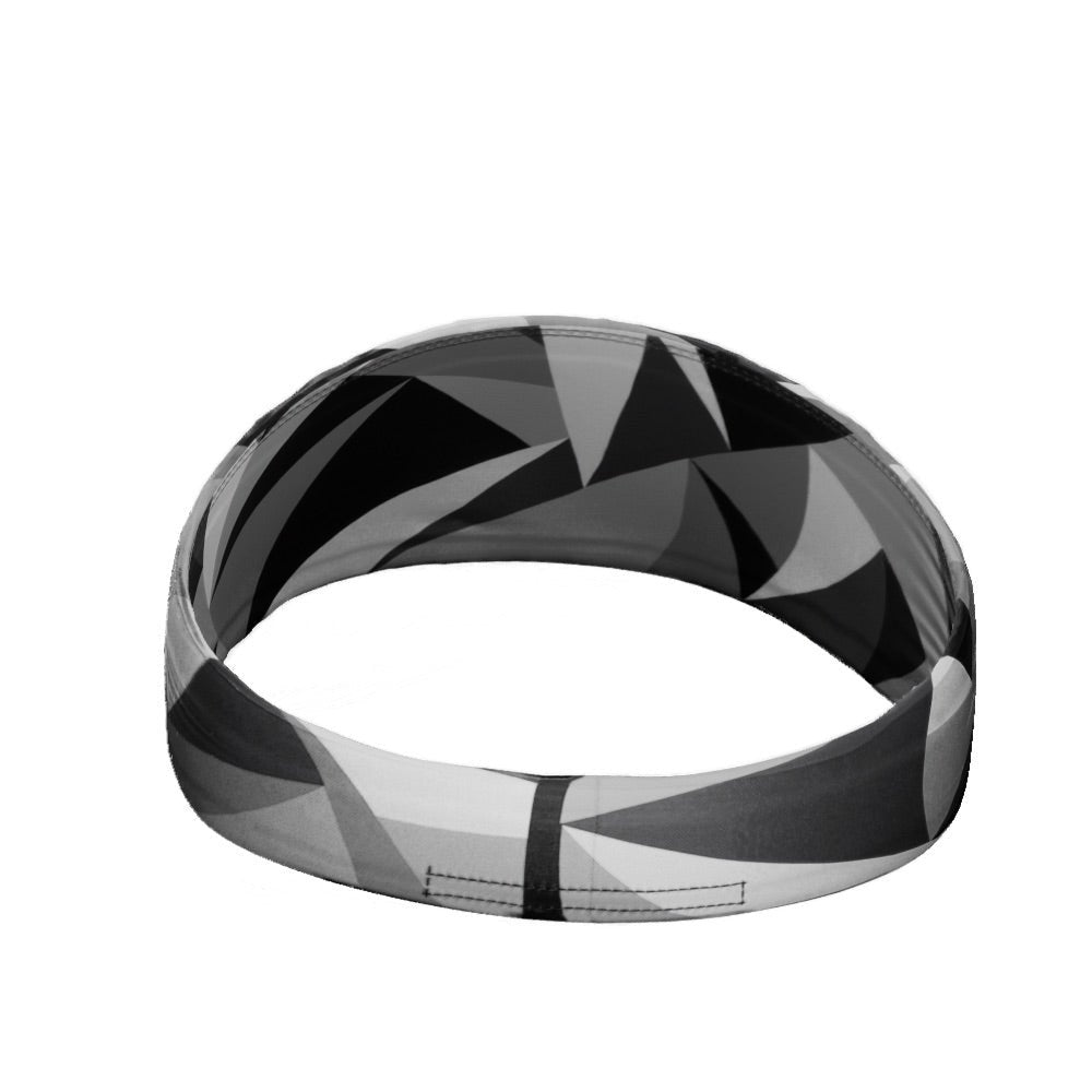 Elegant Gray Mosaic Headband for Women - Fashion Hair Accessory for Everyday Wear, Parties & Weddings