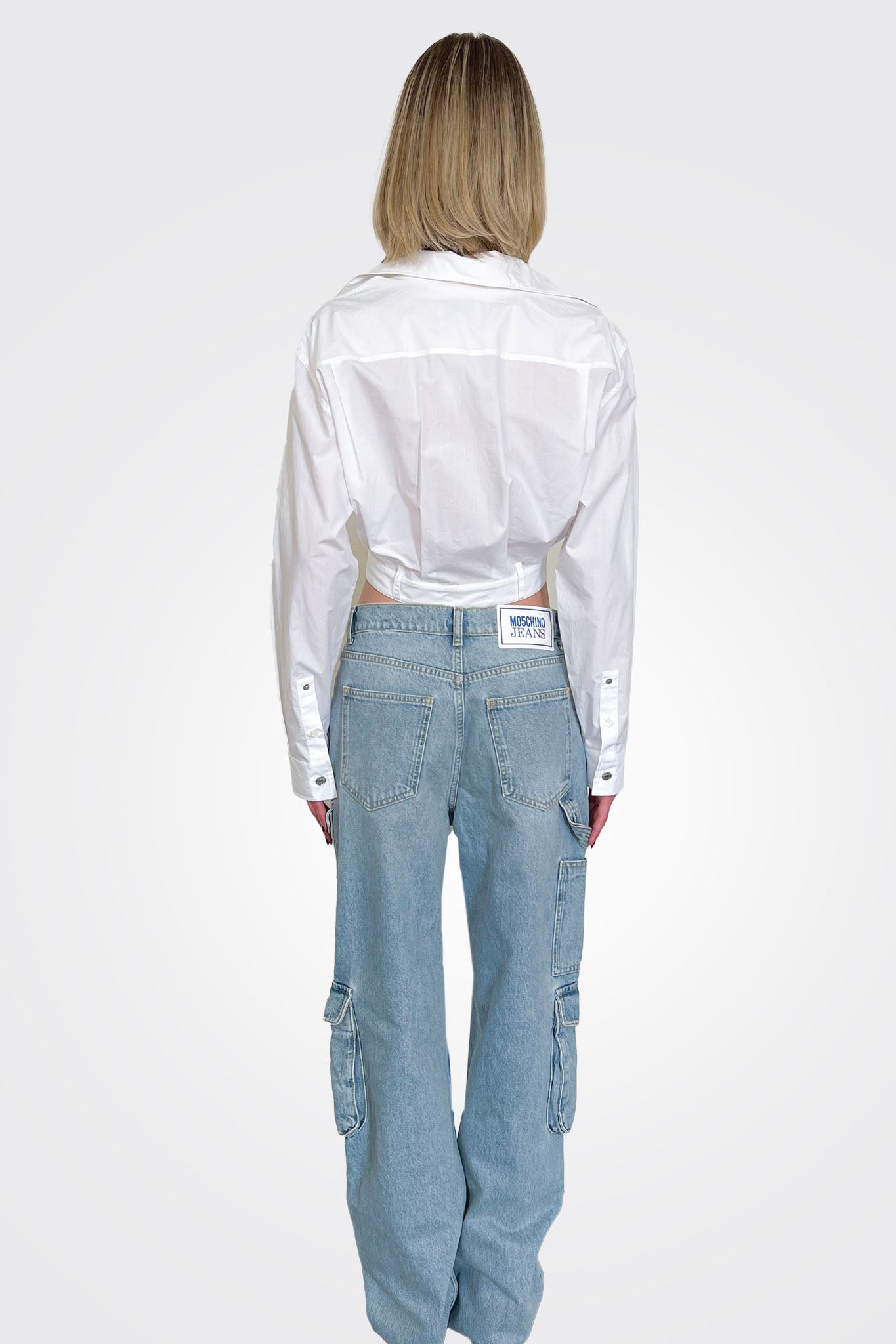 Stylish Baggy Denim Jeans for Women - Light Blue Washed Relaxed Fit High Waist Jeans - Perfect for Casual Outfits, Streetwear & Everyday Wear