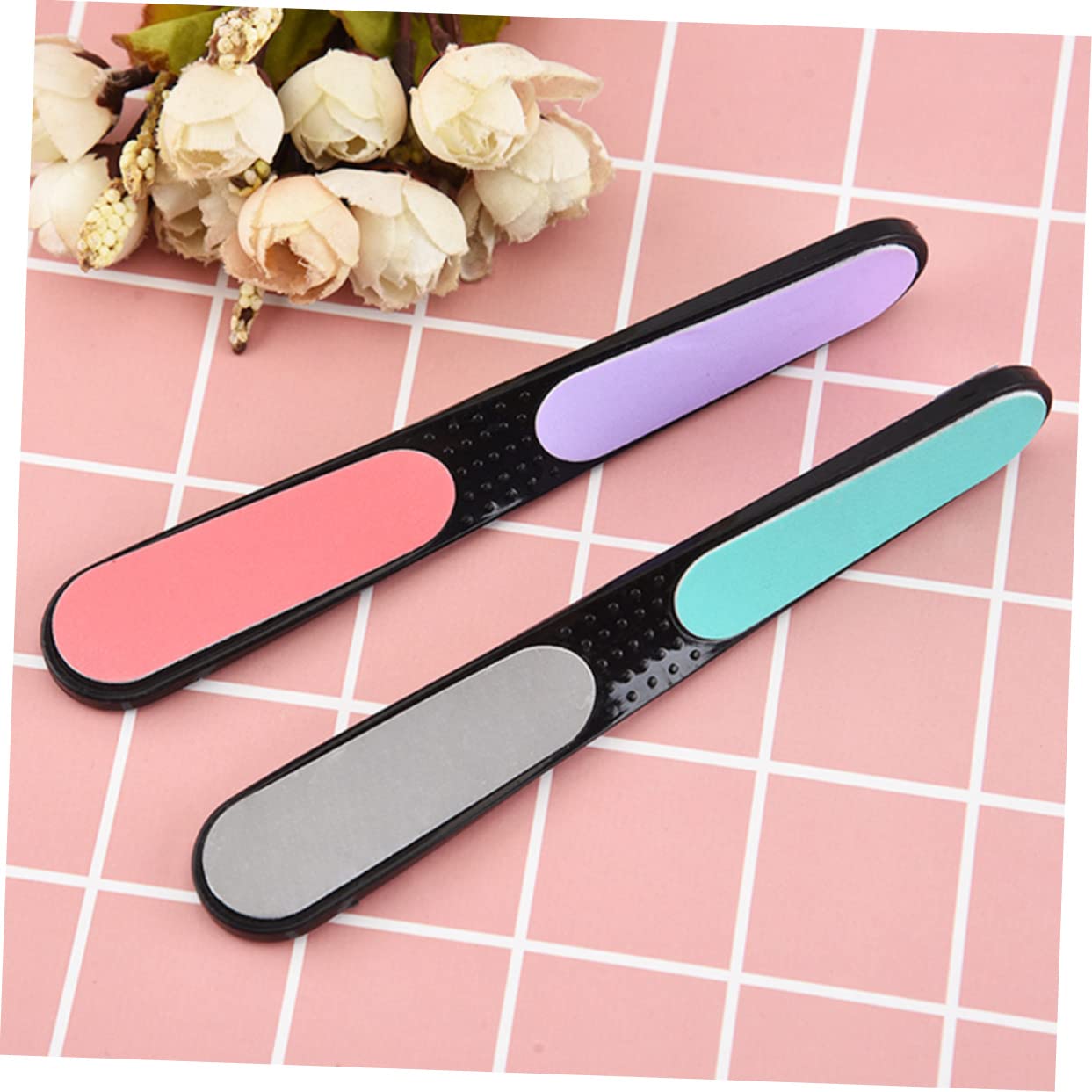 Beavorty 10pcs Nail Files - Professional Edge Shaping, Polishing & Grinding Tools for Manicure, Nail Art & Pedicure | Perfect for Home Use, Nail Salons & DIY Nail Care