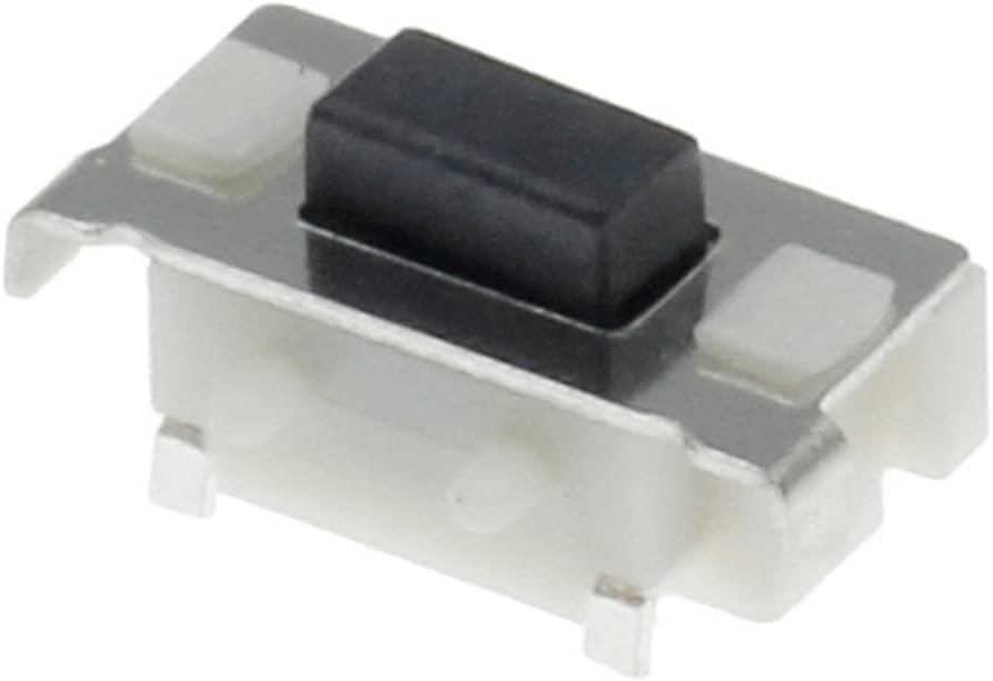 1000PCS DC12V 50mA Micro Tactile Push Button Switch 3x6x3.5mm SMD - for MP3/MP4/Tablet/PC/Bluetooth Devices - Durable Replacement Switch for Electronics Repair and DIY Projects