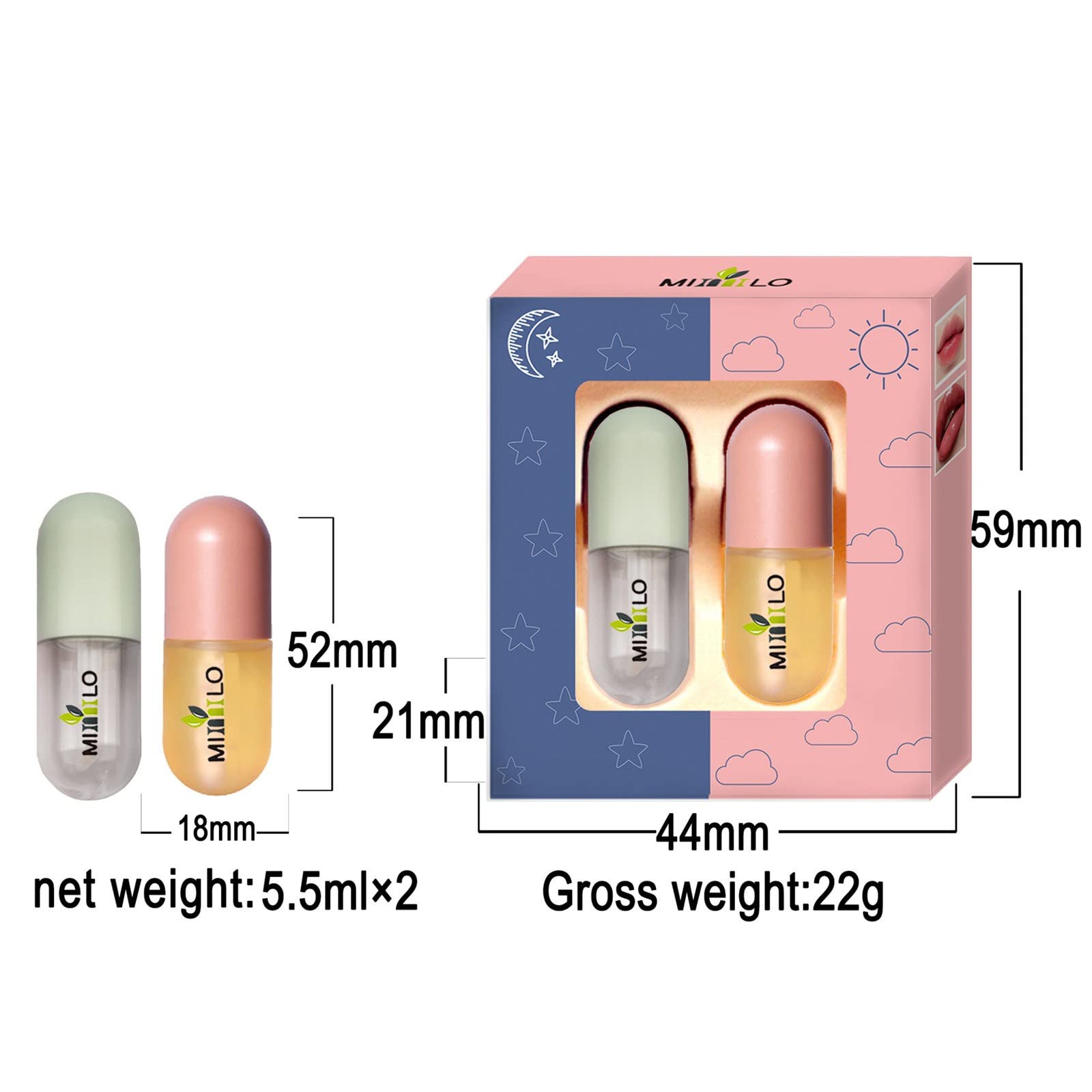 **Profusion Cosmetics Lip Plumper Set – Natural Lip Enhancer & Hydrating Lip Care Serum for Fuller Lips, Reduces Fine Lines, 11ml – Perfect for Daily Use & Nighttime Lip Treatment**