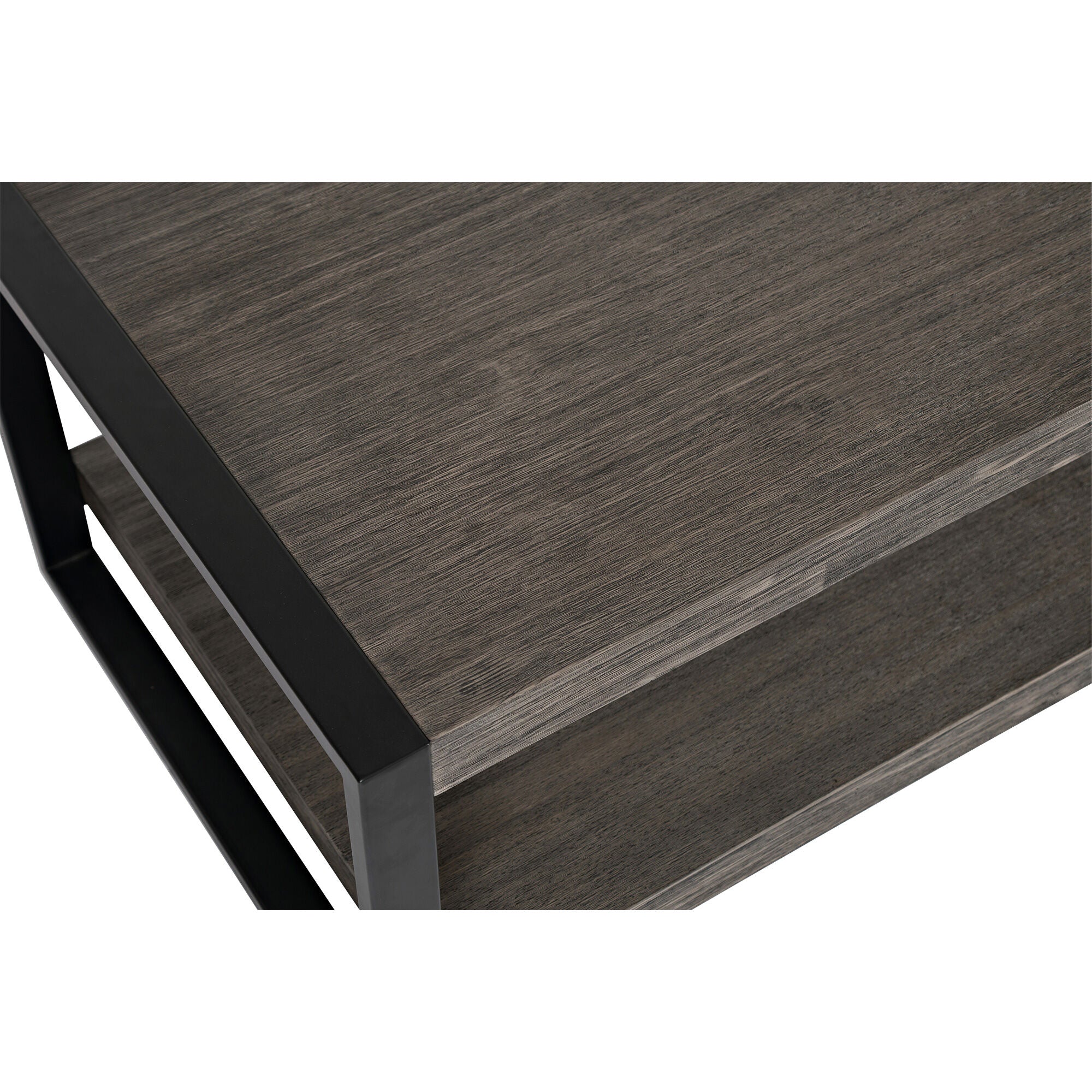 Modern Pinnacle Coffee Table - Mid Century Design with Glass Top & Wooden Base - Perfect for Living Room, Lounge & Office Decor