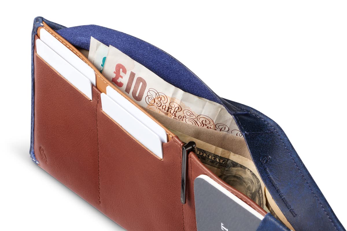 Bellroy Premium Travel Wallet - RFID Blocking Passport Holder for Men & Women, Organizer for Cash, Cards, Tickets & Pen | Perfect for International Travel & Business Trips