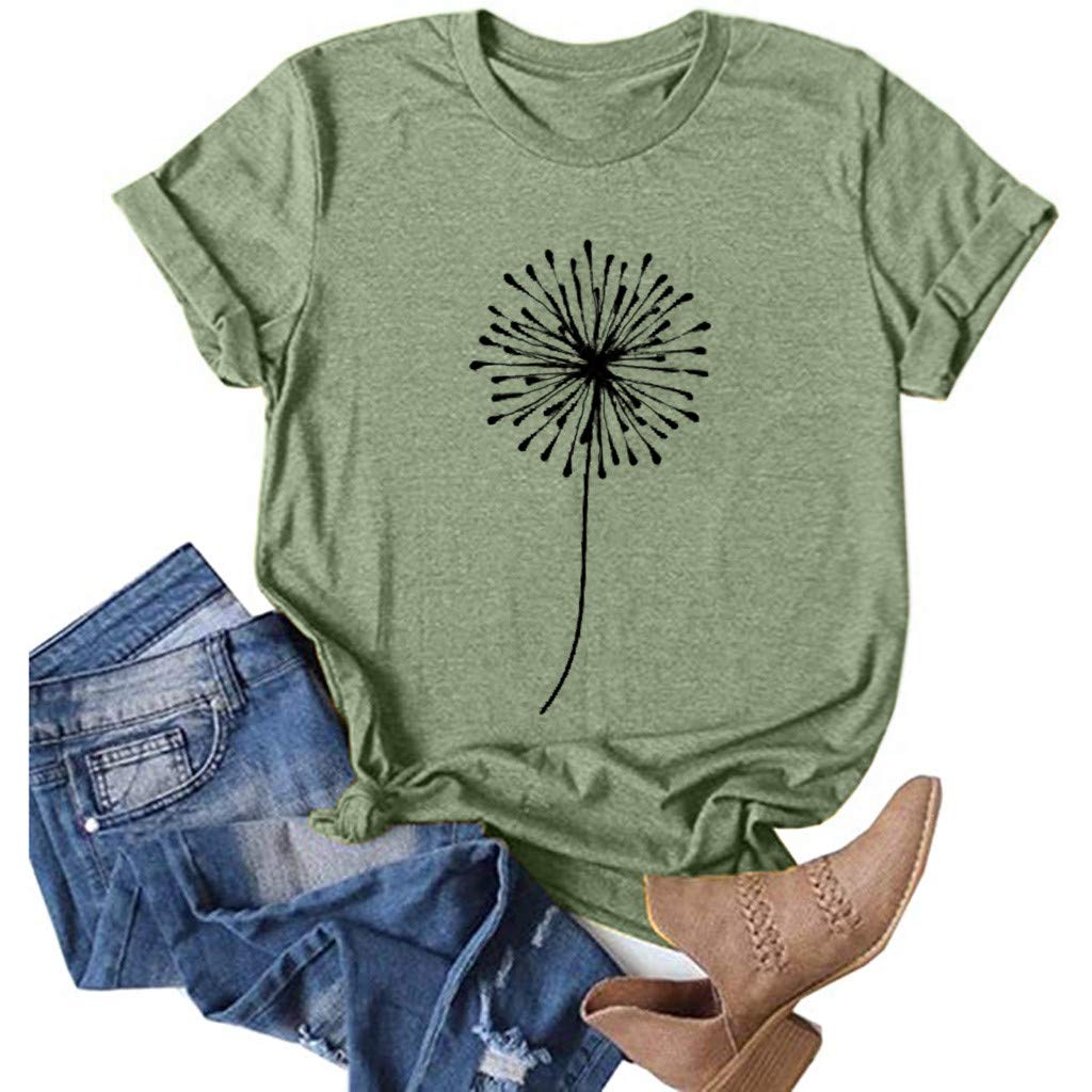 Sunflower Graphic Tee for Women - Plus Size Faith Tops Casual Shirts - Perfect for Summer Outfits, Church Wear & Everyday Comfort