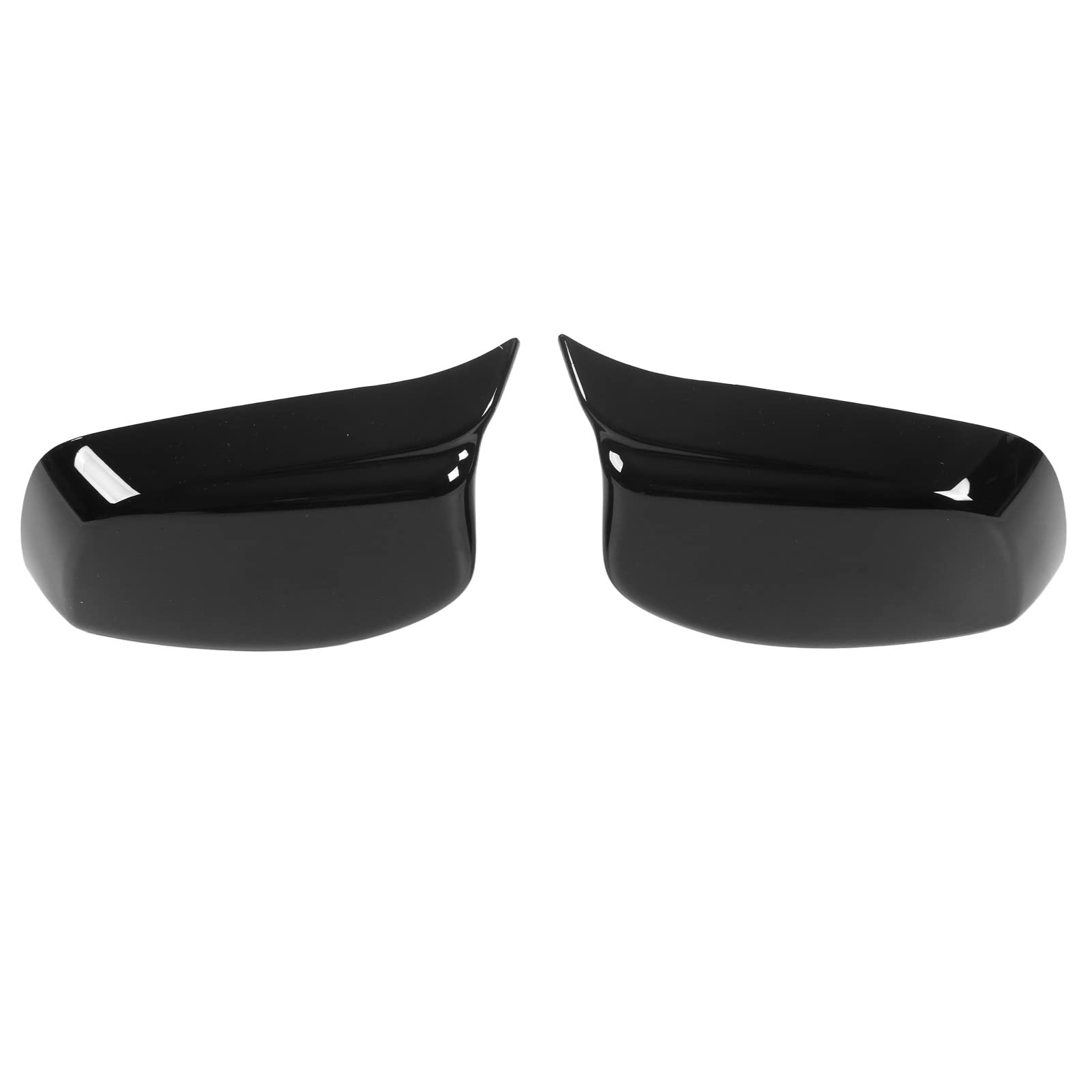 BMW 5 Series & 6 Series E60 E61 E63 E64 Glossy Black Long Life Heat Resistant Side Mirror Cover (Part# 51167078360) - Perfect for Daily Driving & Extreme Weather Protection