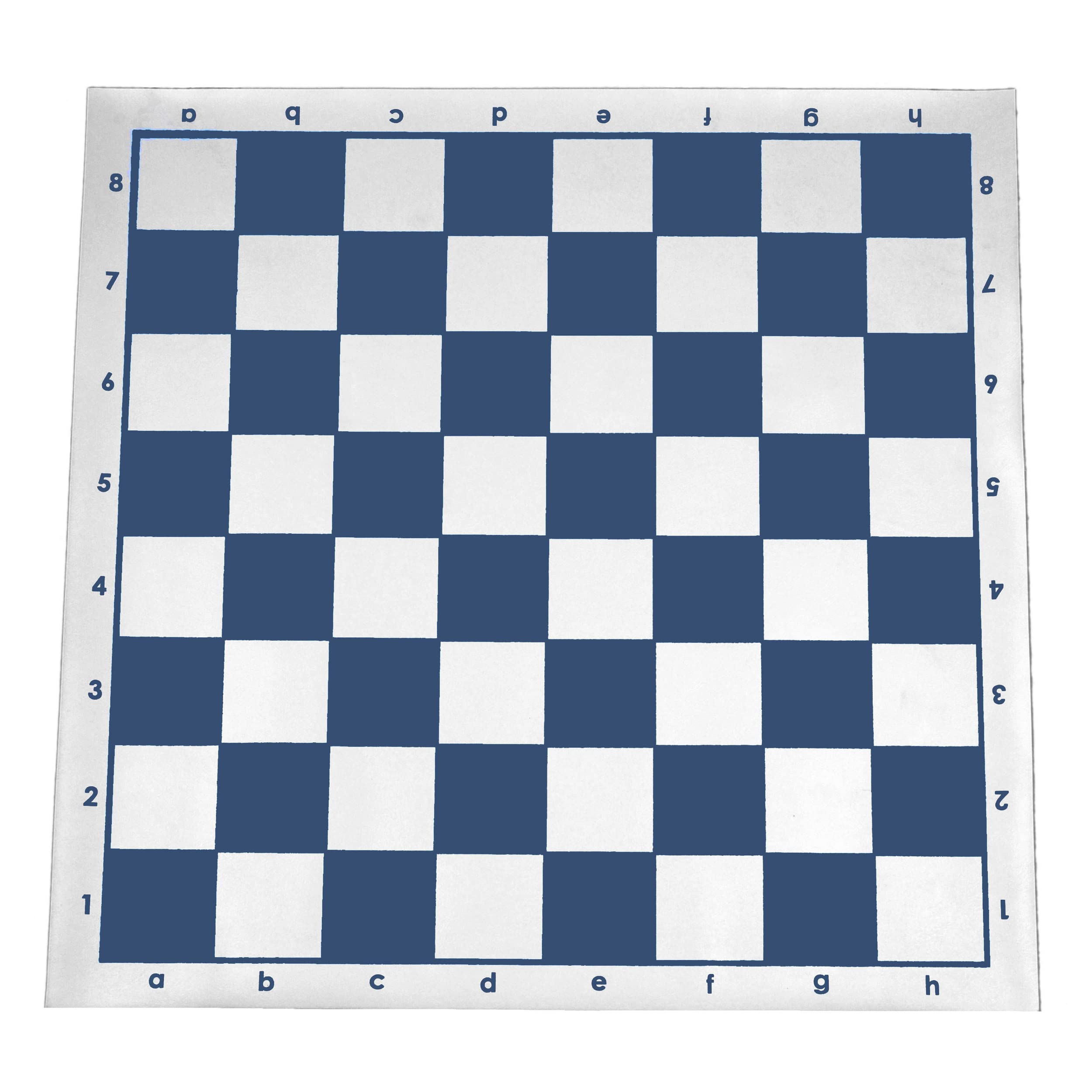 WE Games Tournament Roll Up Vinyl Chess Board - Durable Portable Chess Mat for Travel, Tournaments, and Home Game Nights