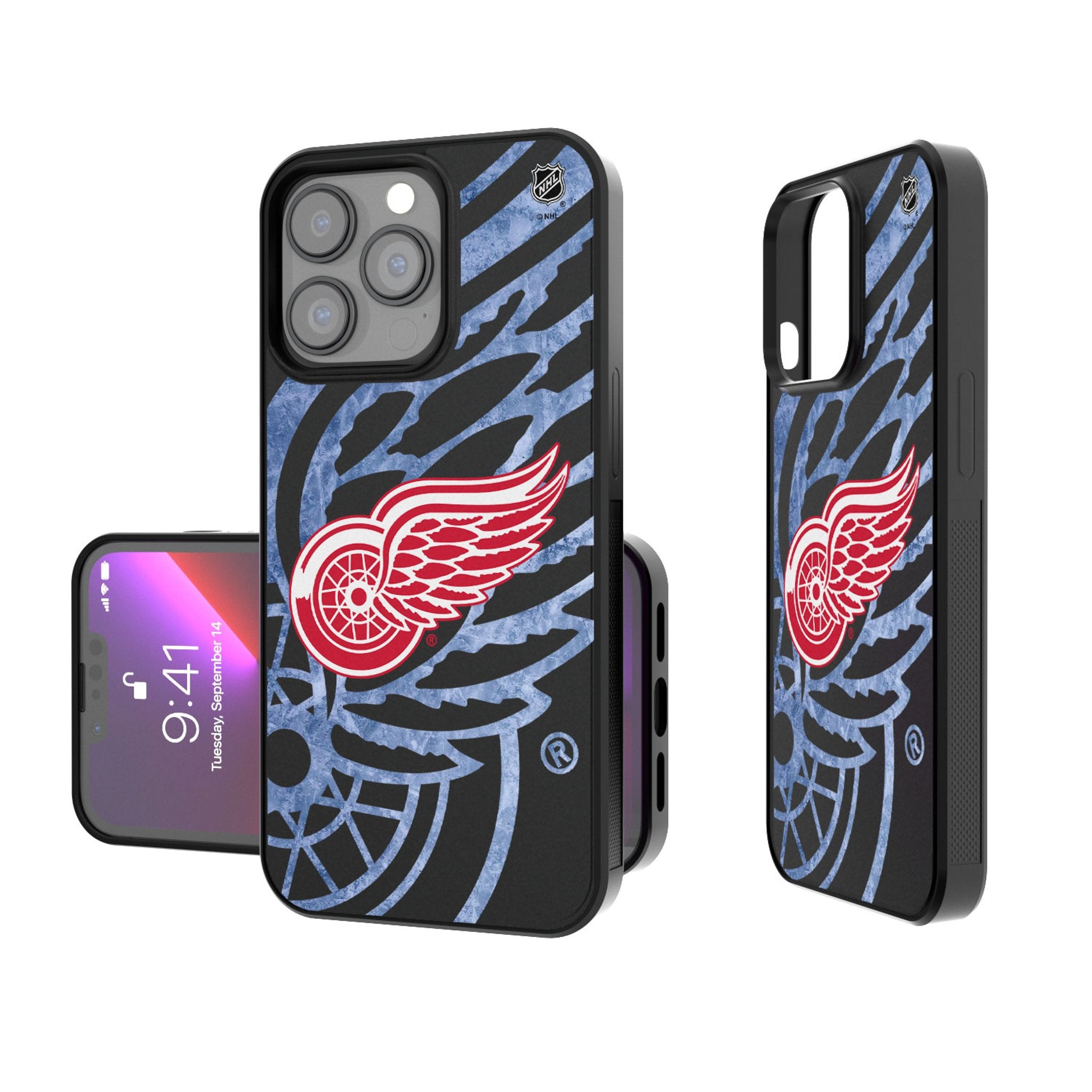 Detroit Red Wings Ice Tilt Bump Phone Case - Durable Protective Cover for iPhone & Android - Perfect for Hockey Fans & Game Days