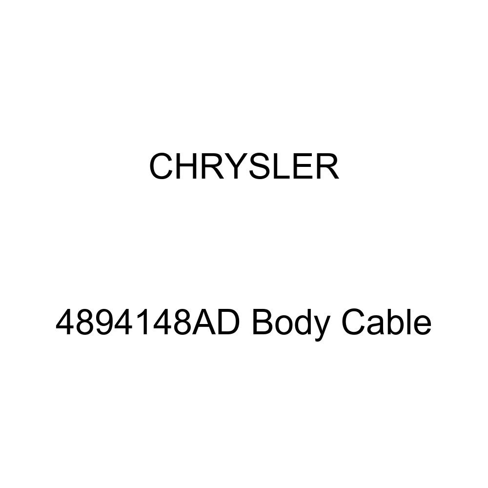 Genuine Chrysler 4894148AD Body Cable - OEM Replacement Part for Dodge Ram 1500 2500 3500 - Perfect for Electrical System Repairs & Maintenance