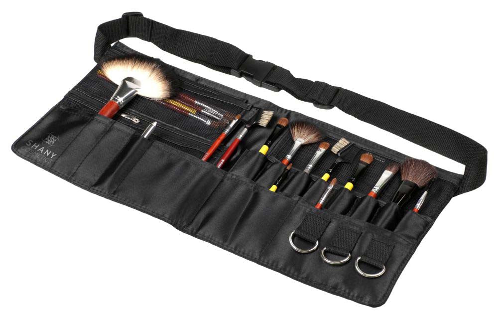 Urban Gal Collection Brush Apron Set - Professional Makeup Artist Organizer for Brushes & Tools | Perfect for Salon, Home, and Travel Use