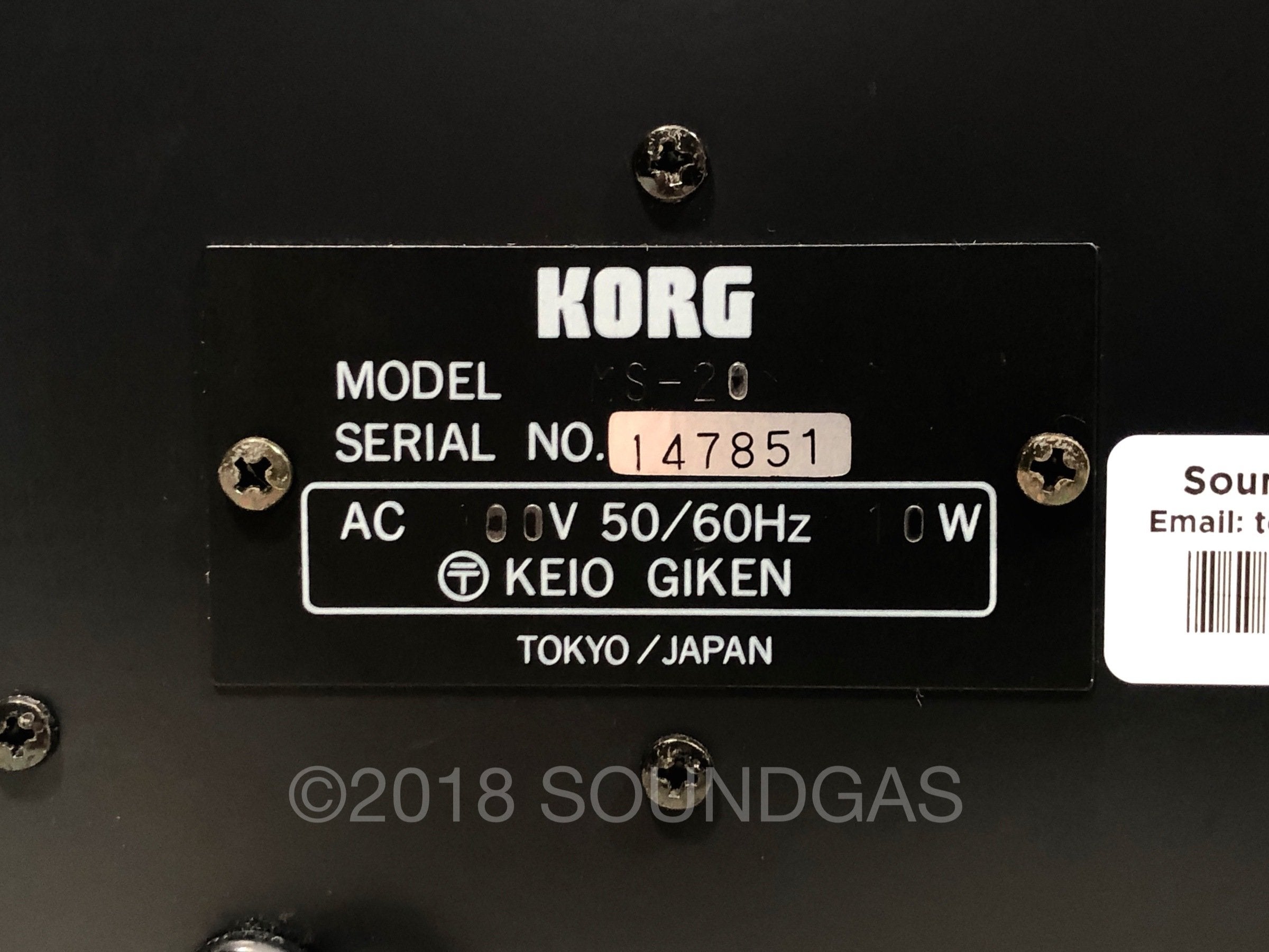 Korg MS-20 Mini Analog Synthesizer with Hard Case - Perfect for Studio Recording, Live Performances & Electronic Music Production