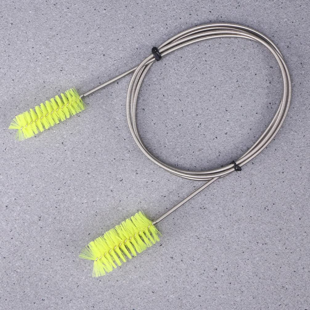 Balacoo 2-Pack Multi-Purpose Cleaning Brush Set - Water Hose Cleaner, Aquarium Scrubber, Pipe Dredging Tool - Perfect for Home, Garden & Pet Tank Maintenance