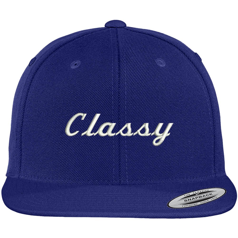 Trendy Embroidered Snapback Cap for Men & Women - Classic Flat Brim Baseball Hat - Perfect for Streetwear, Hip Hop Fashion & Outdoor Activities