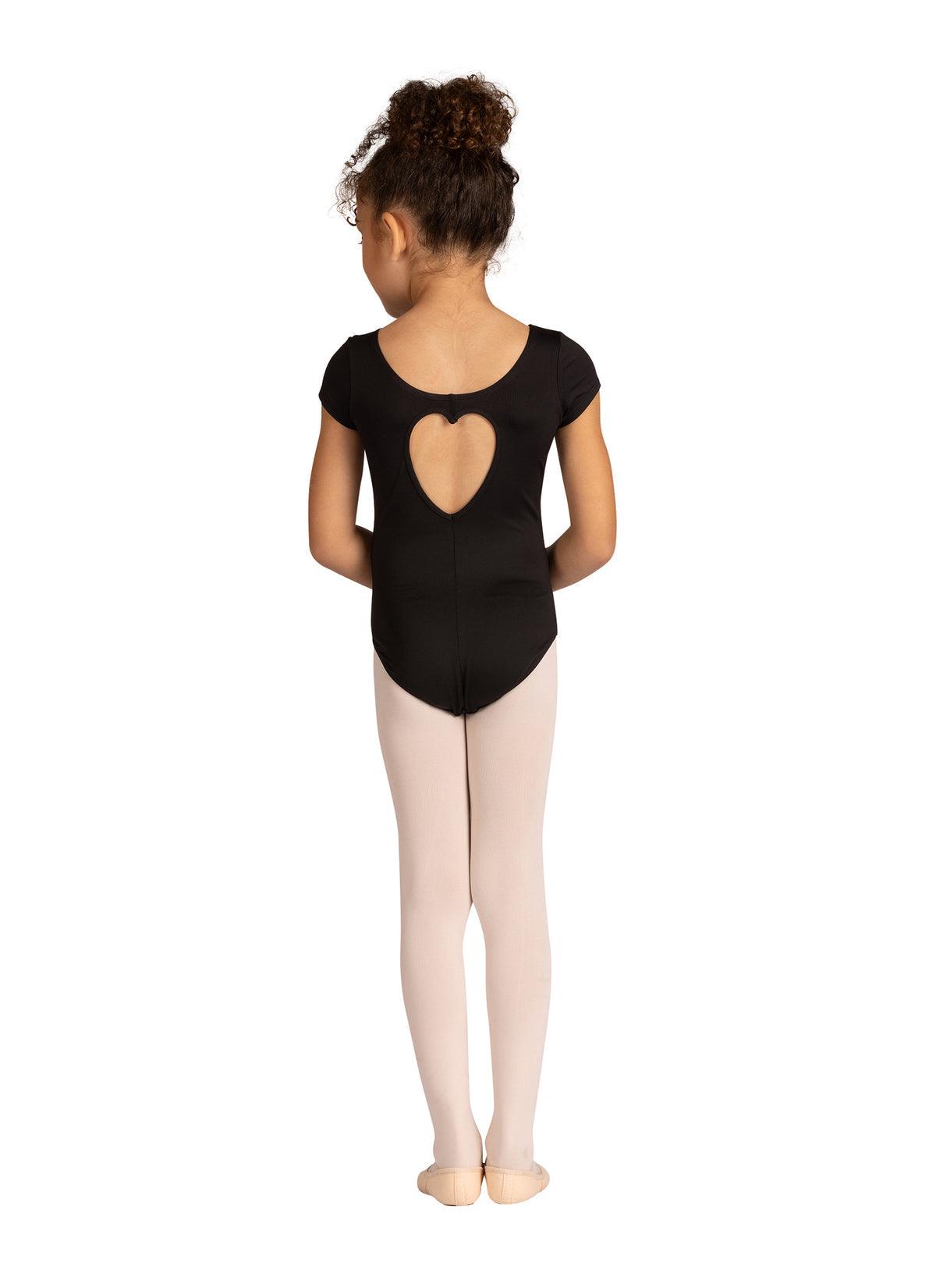 DanzNMotion Amara Leotard for Kids - Ballet Dance Leotard for Girls with Comfortable Fit - Perfect for Ballet Classes, Dance Recitals & Gymnastics