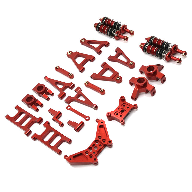 MJX Hyper Go 14301 14302 14303 RC Car Upgrade Kits - Aluminum Alloy Parts for Off-Road Bashing, Racing & Stunt Performance (Great for Track, Trail & Backyard Driving)
