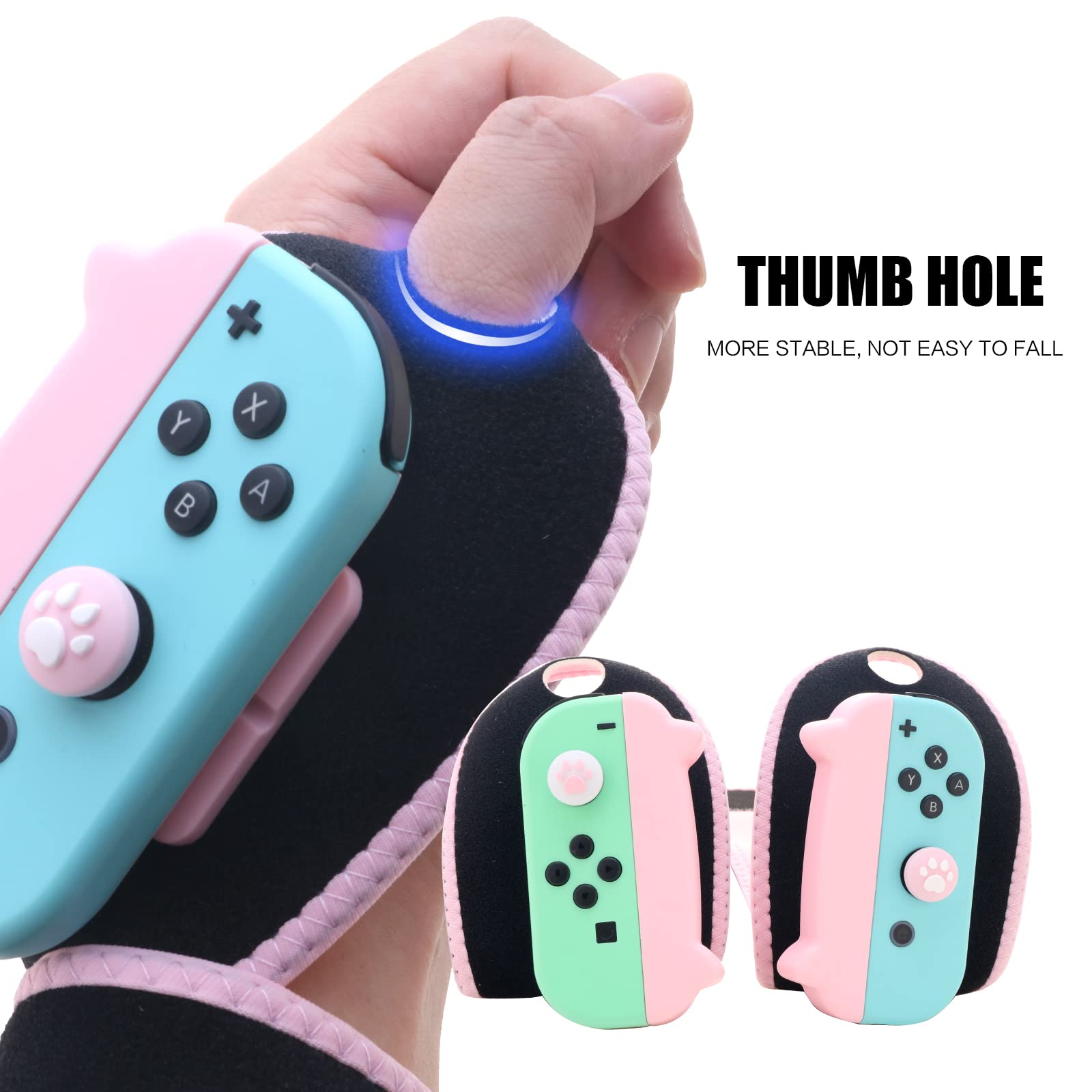 Nintendo Switch Wrist Bands for Dance & Boxing Games 2024 - Compatible with Switch Dance 2024 & Fitness Boxing - Perfect for Dance Workouts, Gaming Exercise & Fitness Training