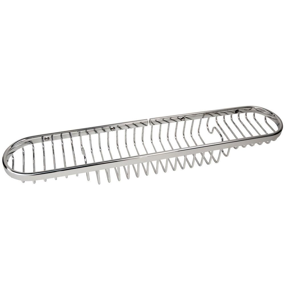 503/PC Splashables Combination Basket Soap Dish - Durable Plastic Soap Holder for Bathroom, Kitchen & Shower - Perfect for Organizing Sponges, Soap Bars & Beauty Products