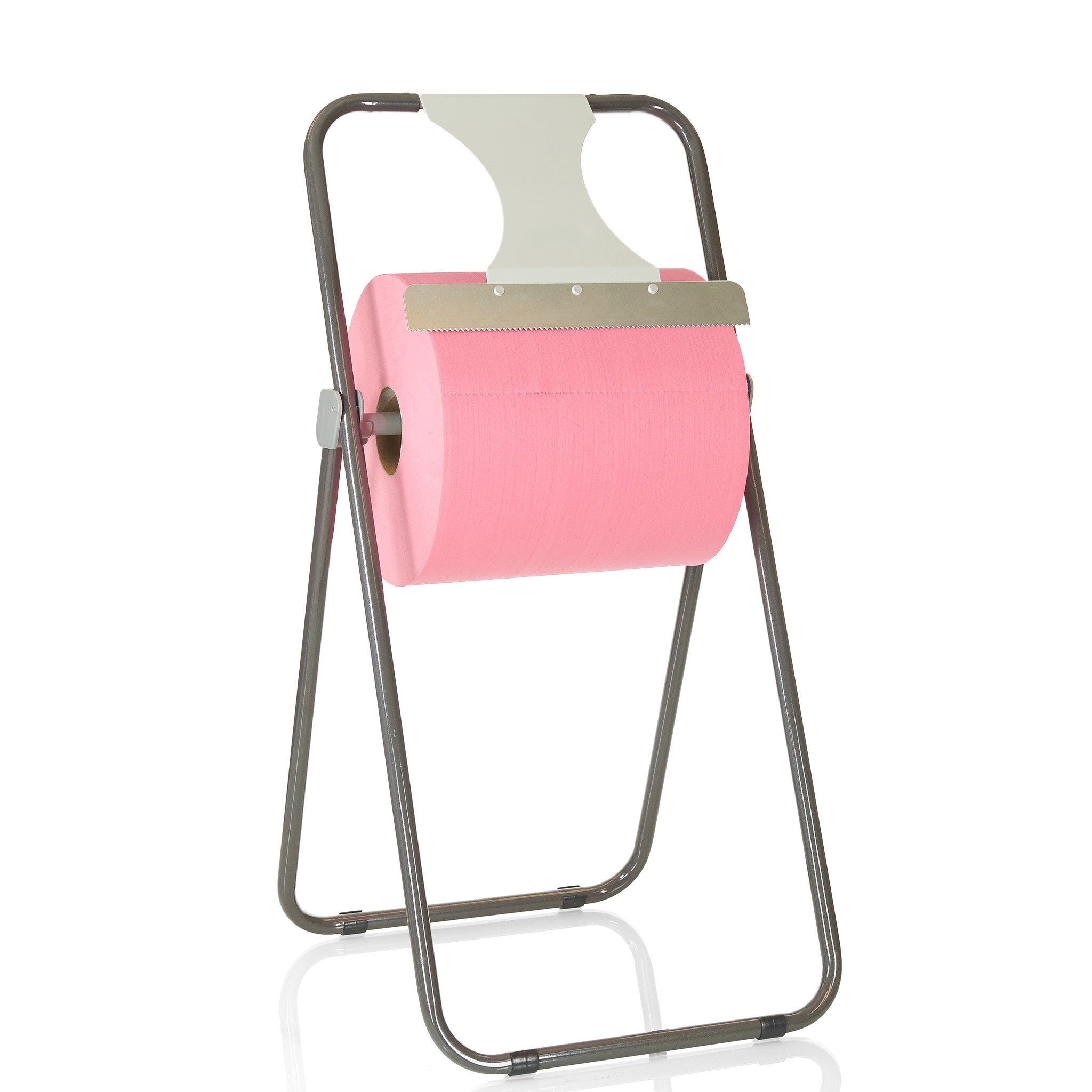Mighty Wipe® Roll Dispenser - Heavy Duty Paper Towel Holder for Kitchen, Bathroom & Commercial Use | Easy Mount & Tear Design for Cleaning & Disinfecting