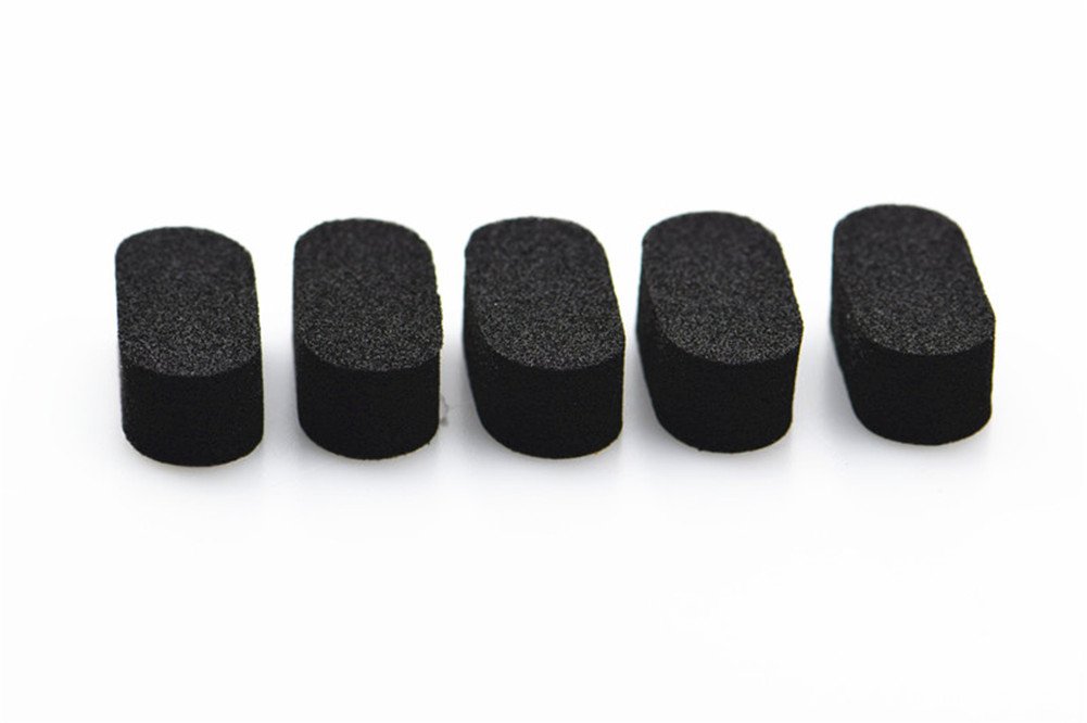 2 Pairs Black Replacement Sponge Headband Cushions for Koss Porta Pro PP Headphones - Comfortable Foam Ear Pads Repair Parts - Perfect for Music Lovers, Gamers & Travel Use