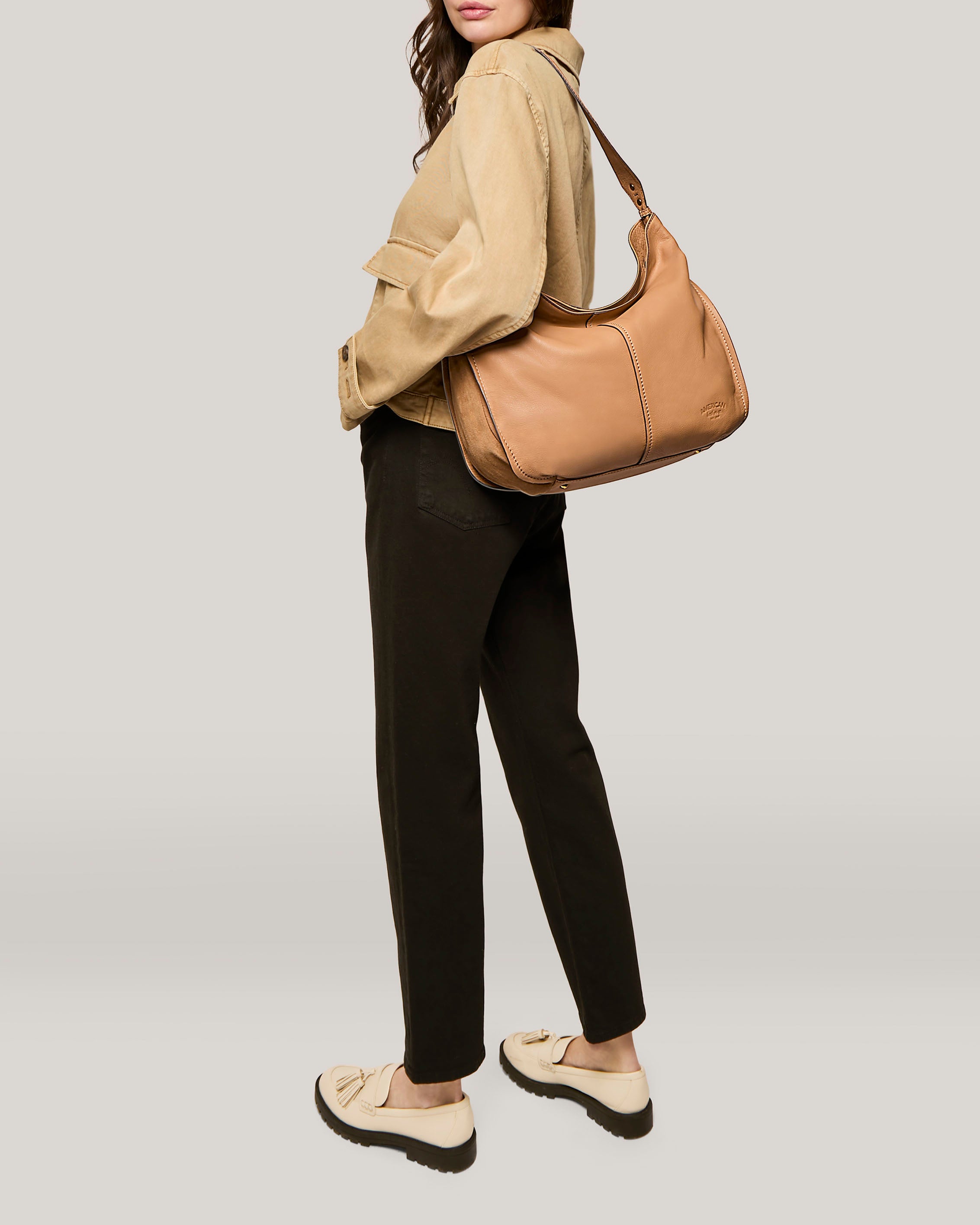 Summit Large Top Zip Hobo Bag - Stylish & Spacious Women's Shoulder Purse for Work, Travel & Everyday Use